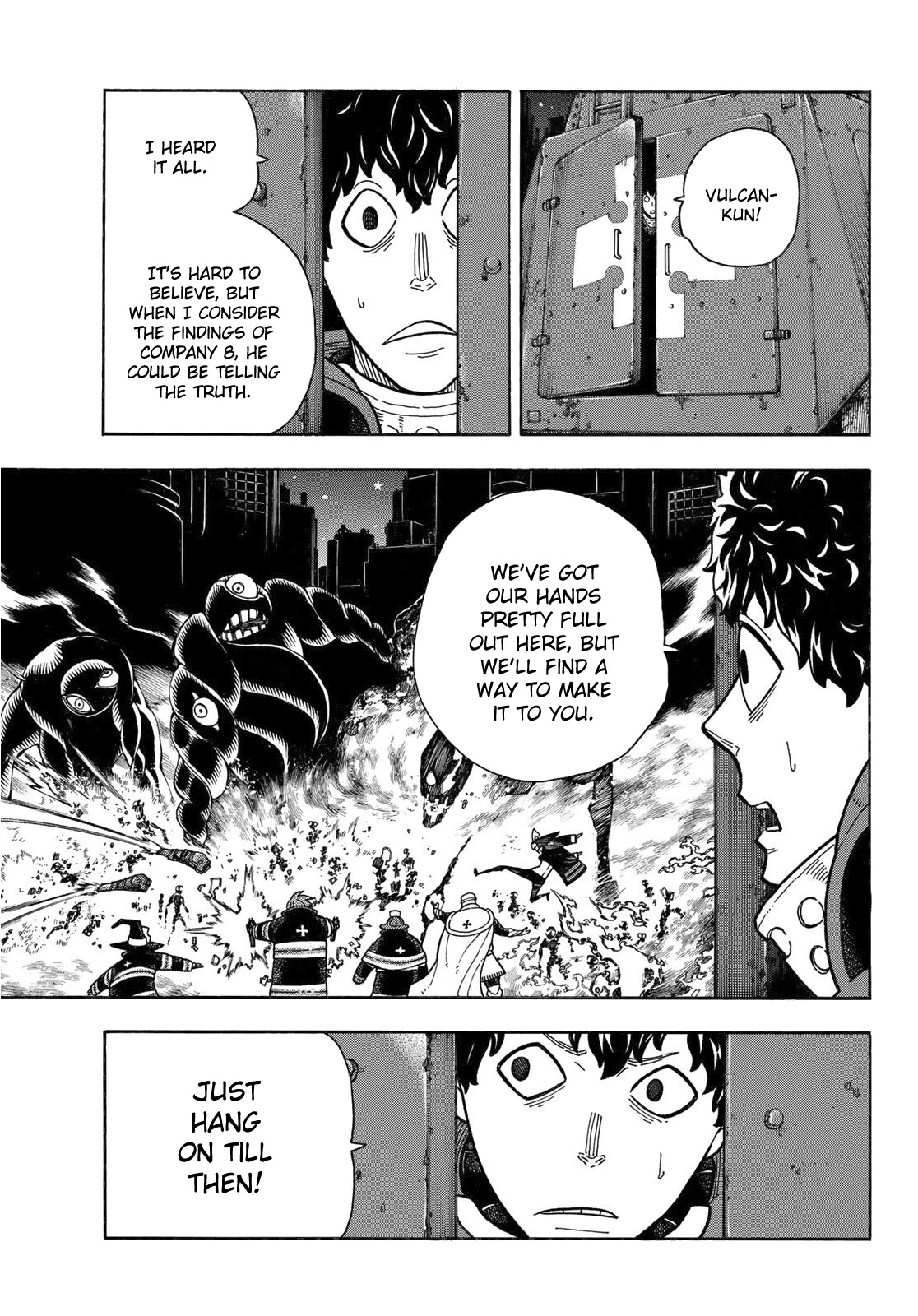 Enen no Shouboutai Chapter 247 page 5 - Chapter 247: 250 Years of Obsession
