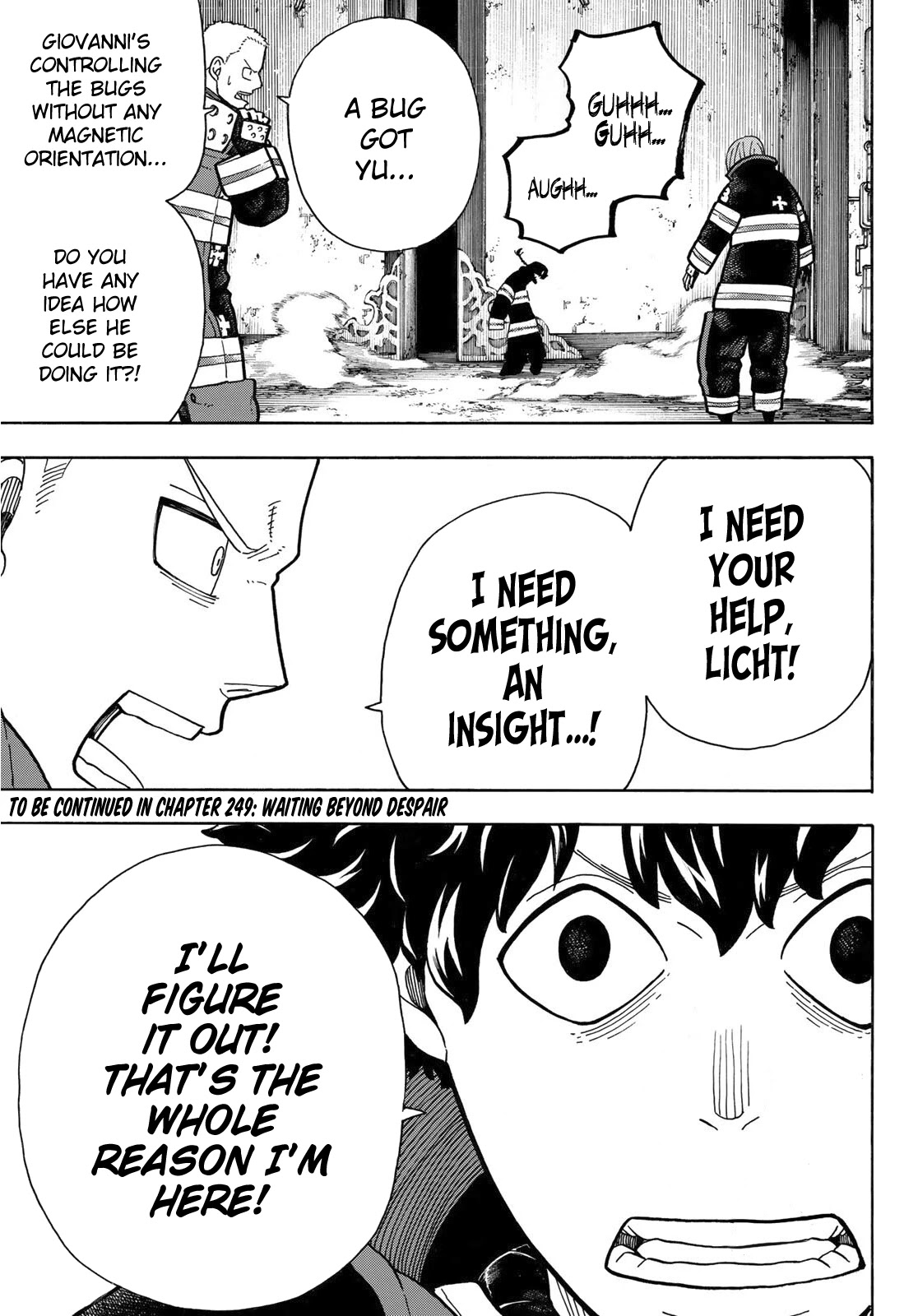 Enen no Shouboutai Chapter 248 page 20 - Chapter 248: A Lifeforce Dispersed