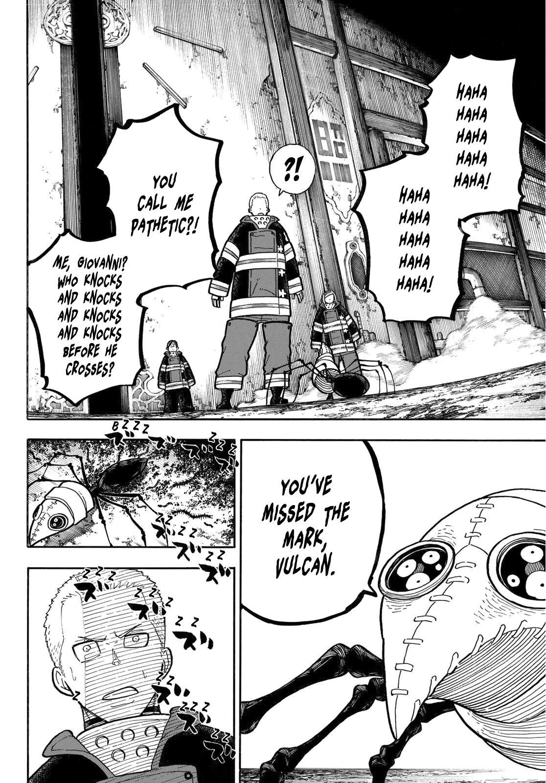 Enen no Shouboutai Chapter 248 page 3 - Chapter 248: A Lifeforce Dispersed