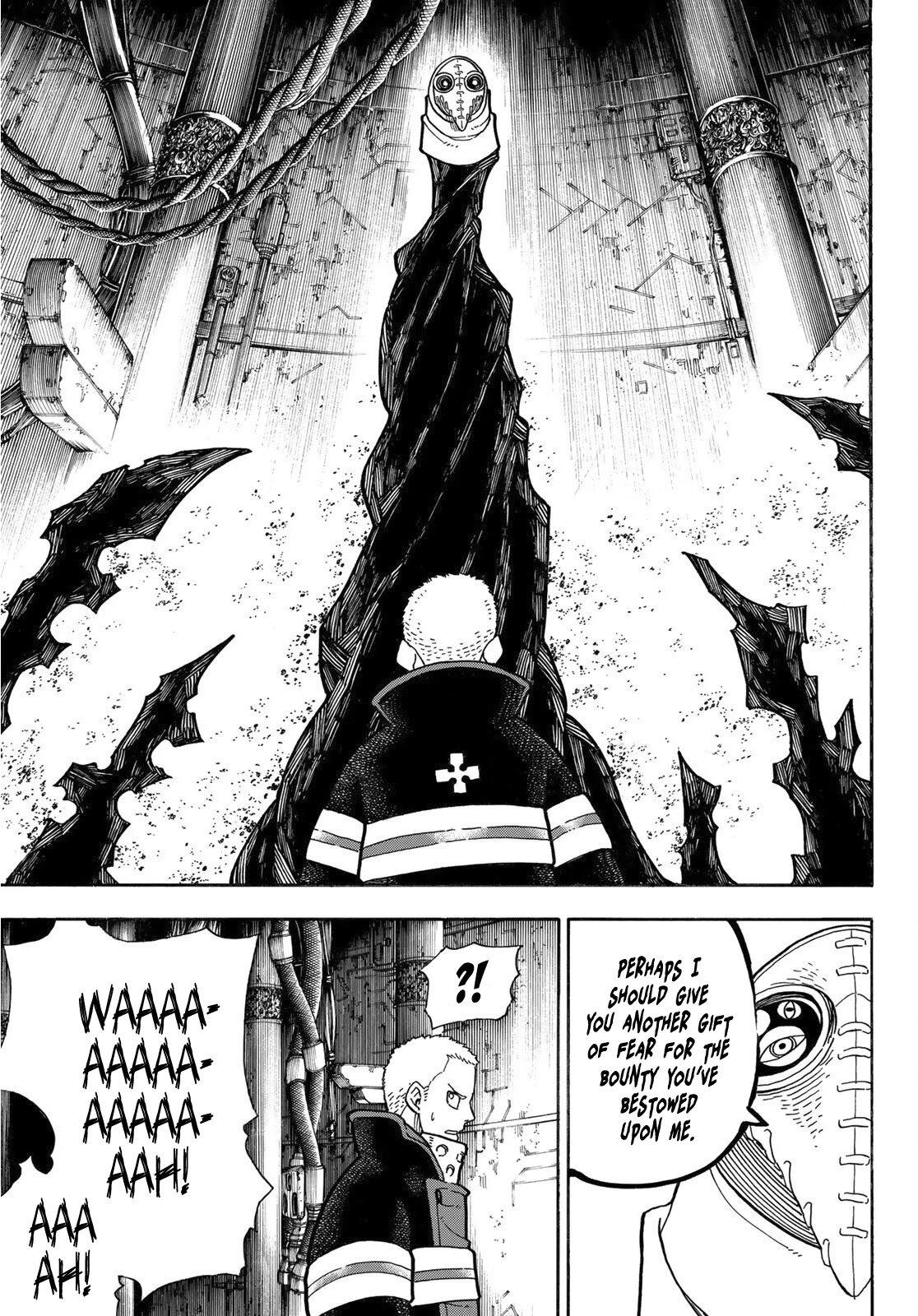 Enen no Shouboutai Chapter 248 page 4 - Chapter 248: A Lifeforce Dispersed
