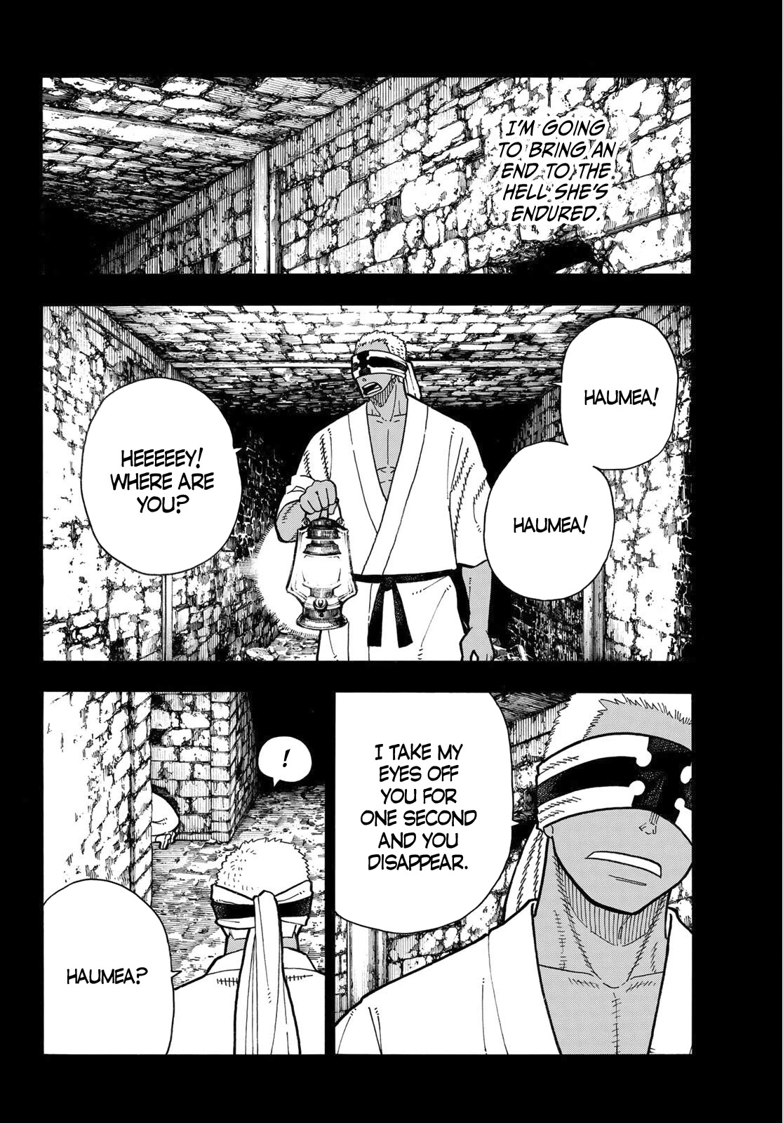 Enen no Shouboutai Chapter 251 page 5 - Chapter 251: Laughter as the Shield Crumbles