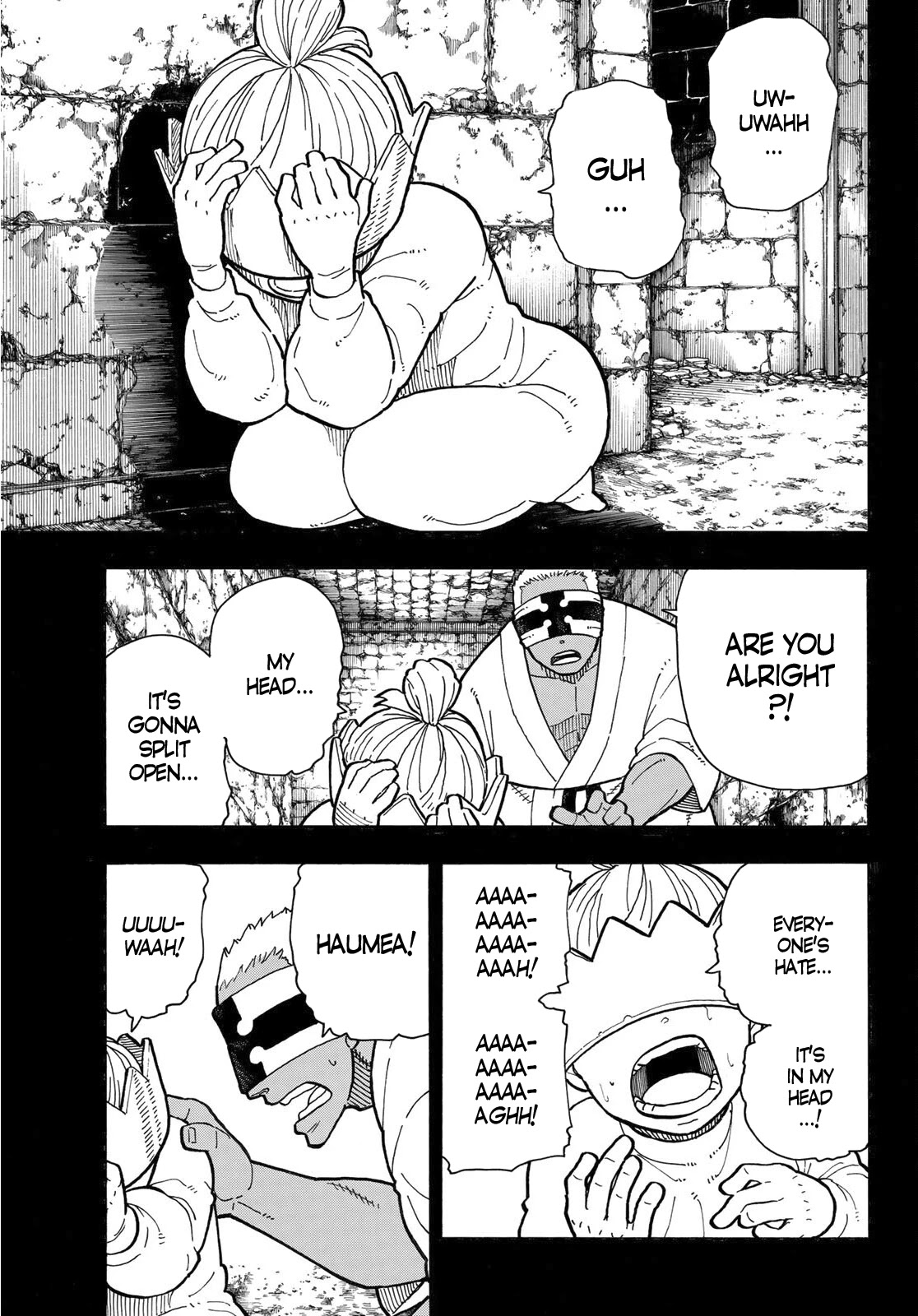 Enen no Shouboutai Chapter 251 page 6 - Chapter 251: Laughter as the Shield Crumbles