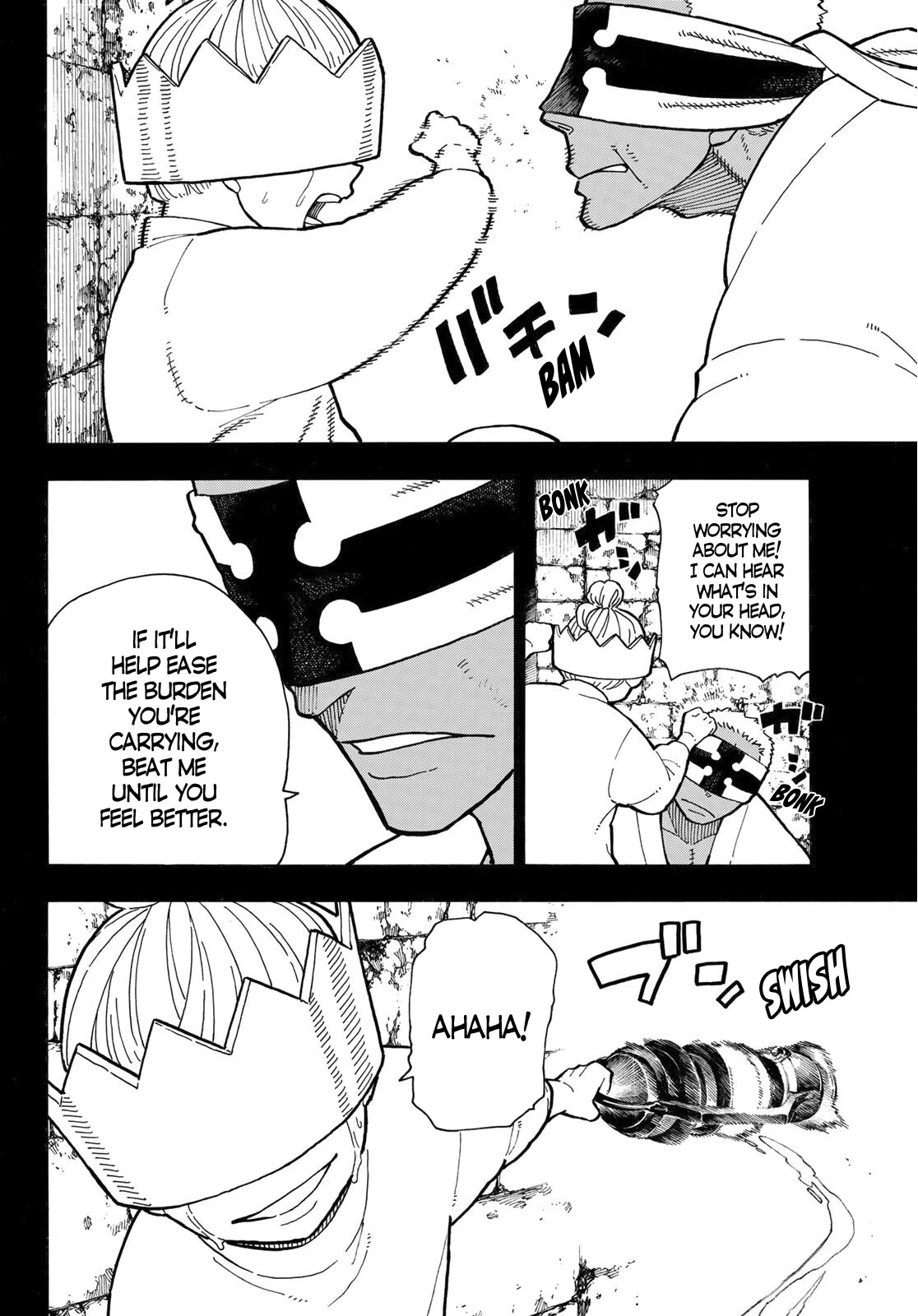 Enen no Shouboutai Chapter 251 page 7 - Chapter 251: Laughter as the Shield Crumbles