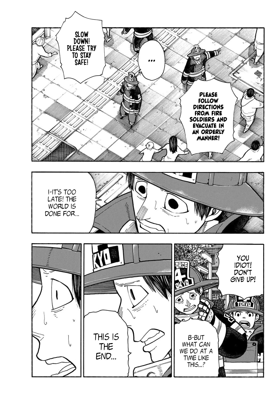Enen no Shouboutai Chapter 253 page 15 - Chapter 253: The Devouring Shadow