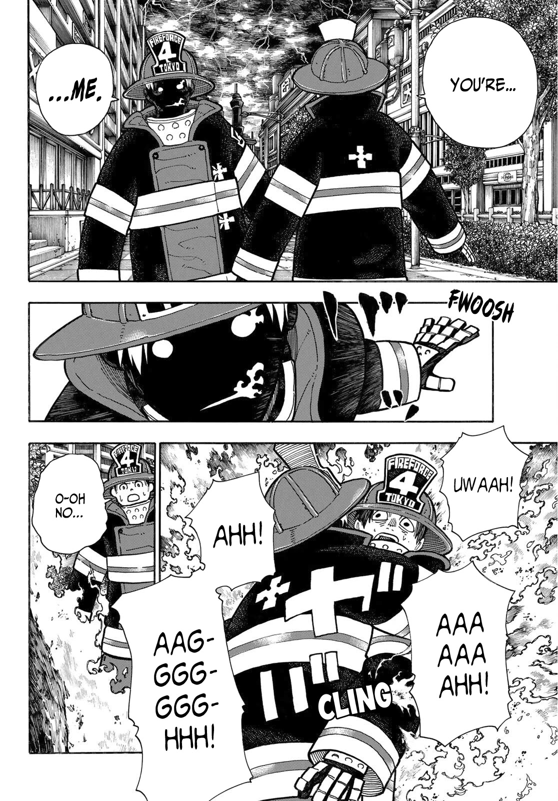 Enen no Shouboutai Chapter 253 page 16 - Chapter 253: The Devouring Shadow