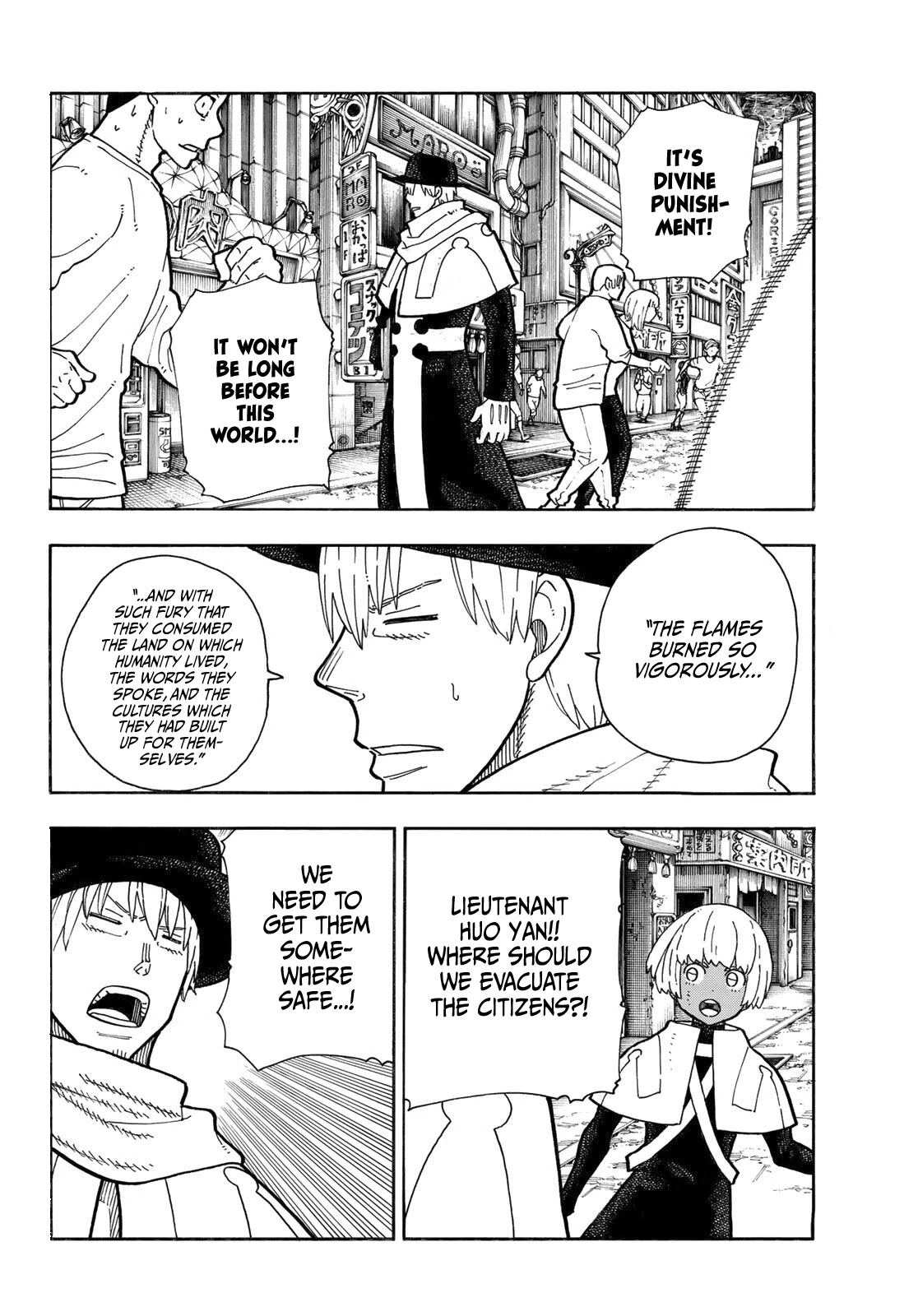 Enen no Shouboutai Chapter 253 page 5 - Chapter 253: The Devouring Shadow