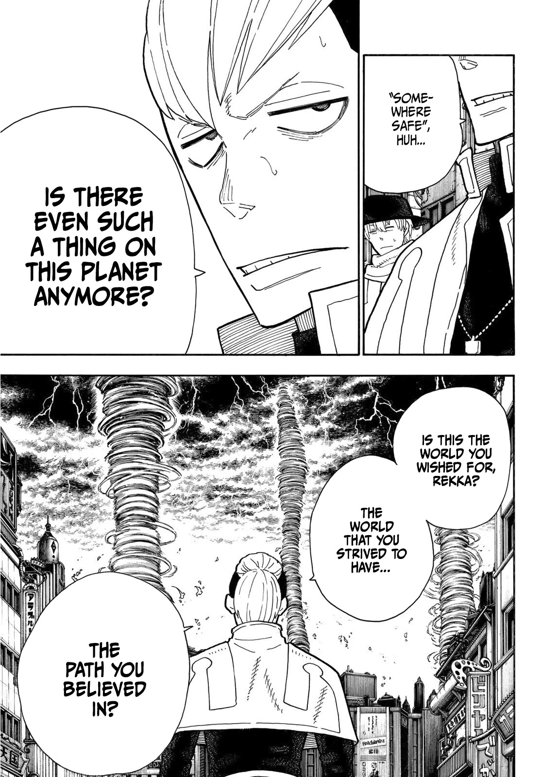 Enen no Shouboutai Chapter 253 page 6 - Chapter 253: The Devouring Shadow