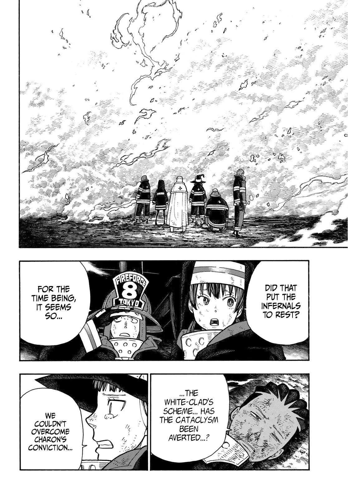 Enen no Shouboutai Chapter 253 page 7 - Chapter 253: The Devouring Shadow