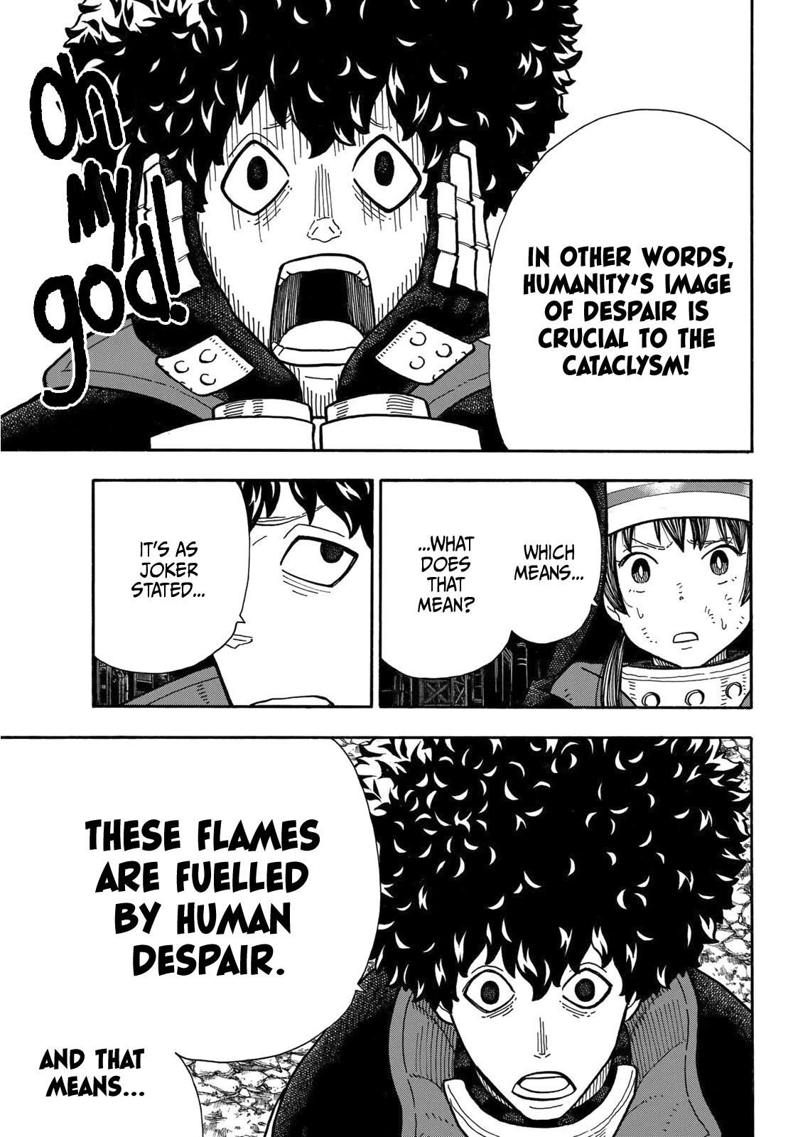 Enen no Shouboutai Chapter 254 page 10 - Chapter 254: The Whereabouts of Hope