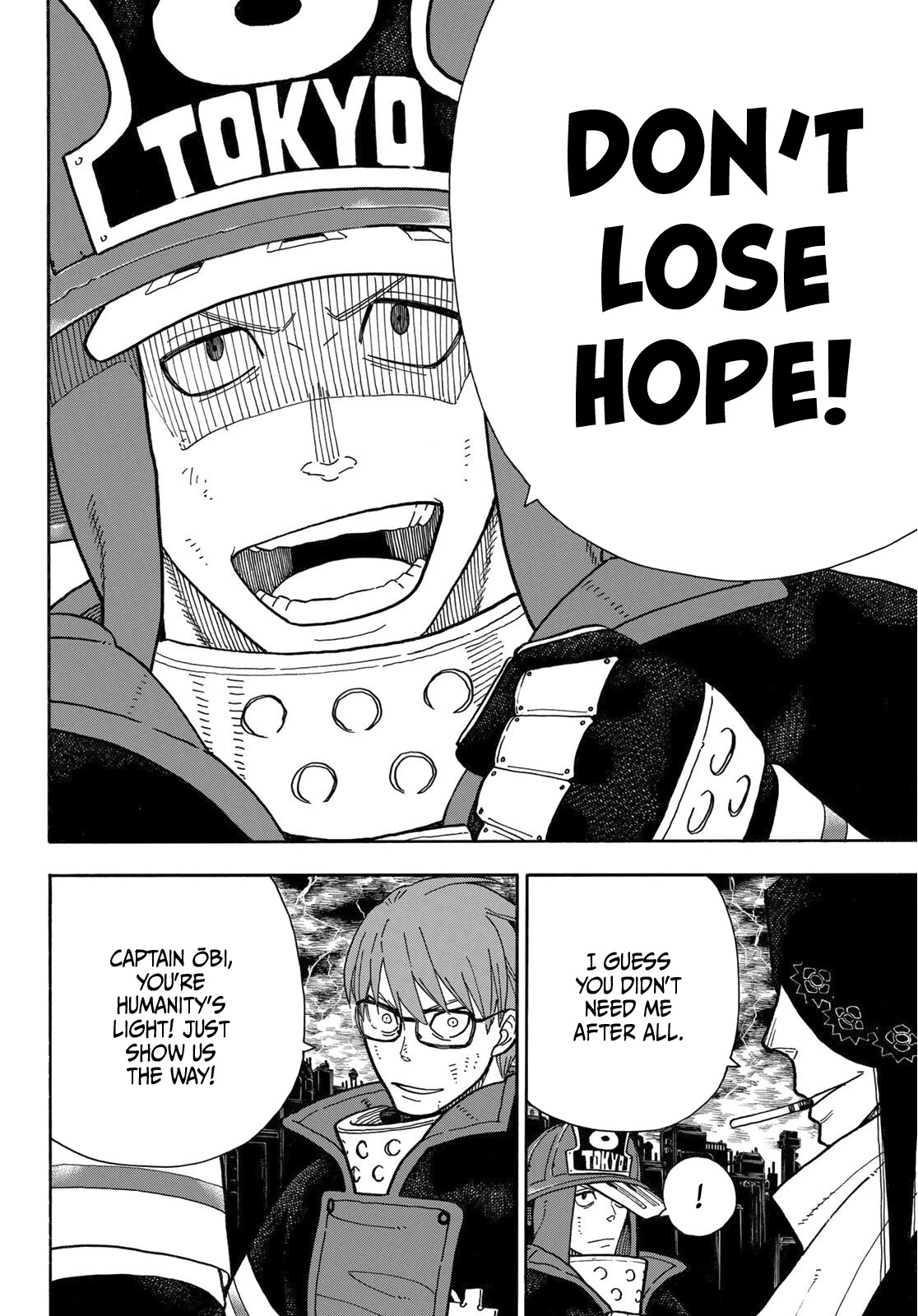 Enen no Shouboutai Chapter 254 page 13 - Chapter 254: The Whereabouts of Hope