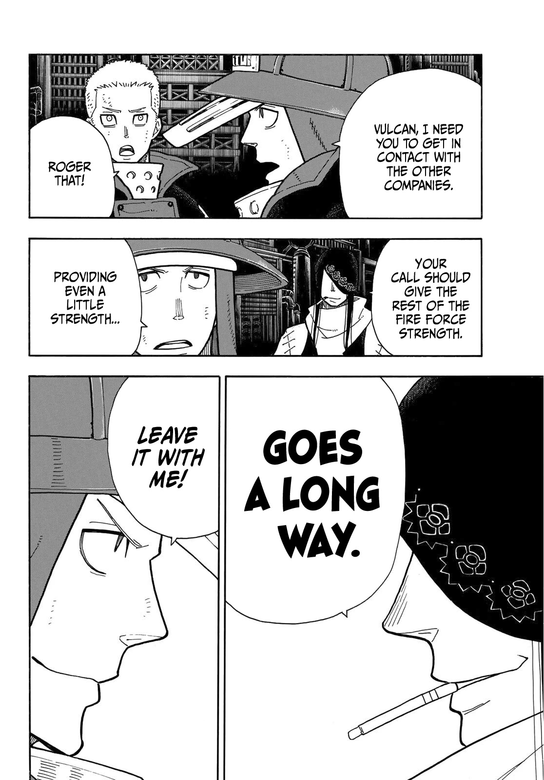 Enen no Shouboutai Chapter 254 page 15 - Chapter 254: The Whereabouts of Hope