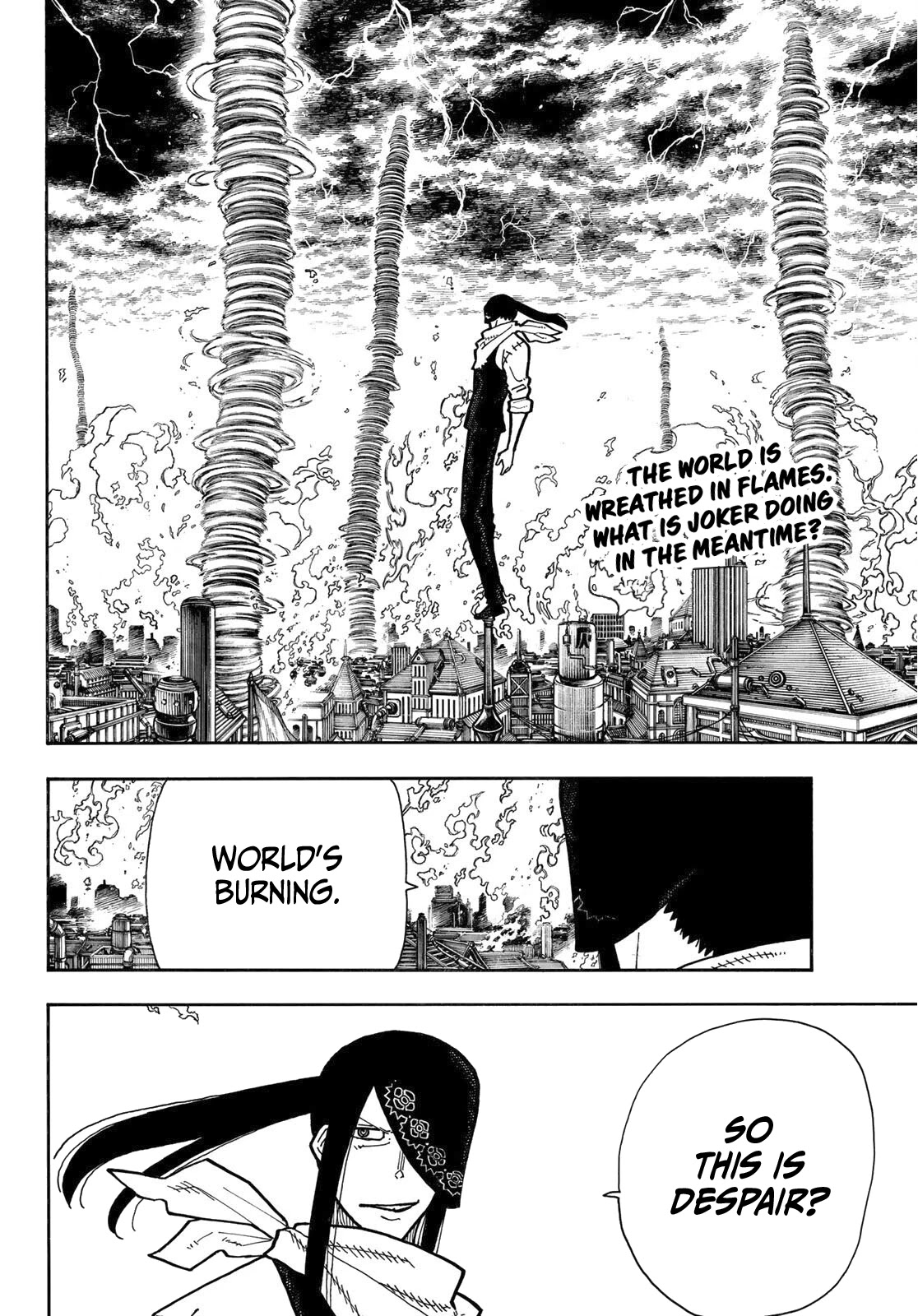 Enen no Shouboutai Chapter 254 page 3 - Chapter 254: The Whereabouts of Hope