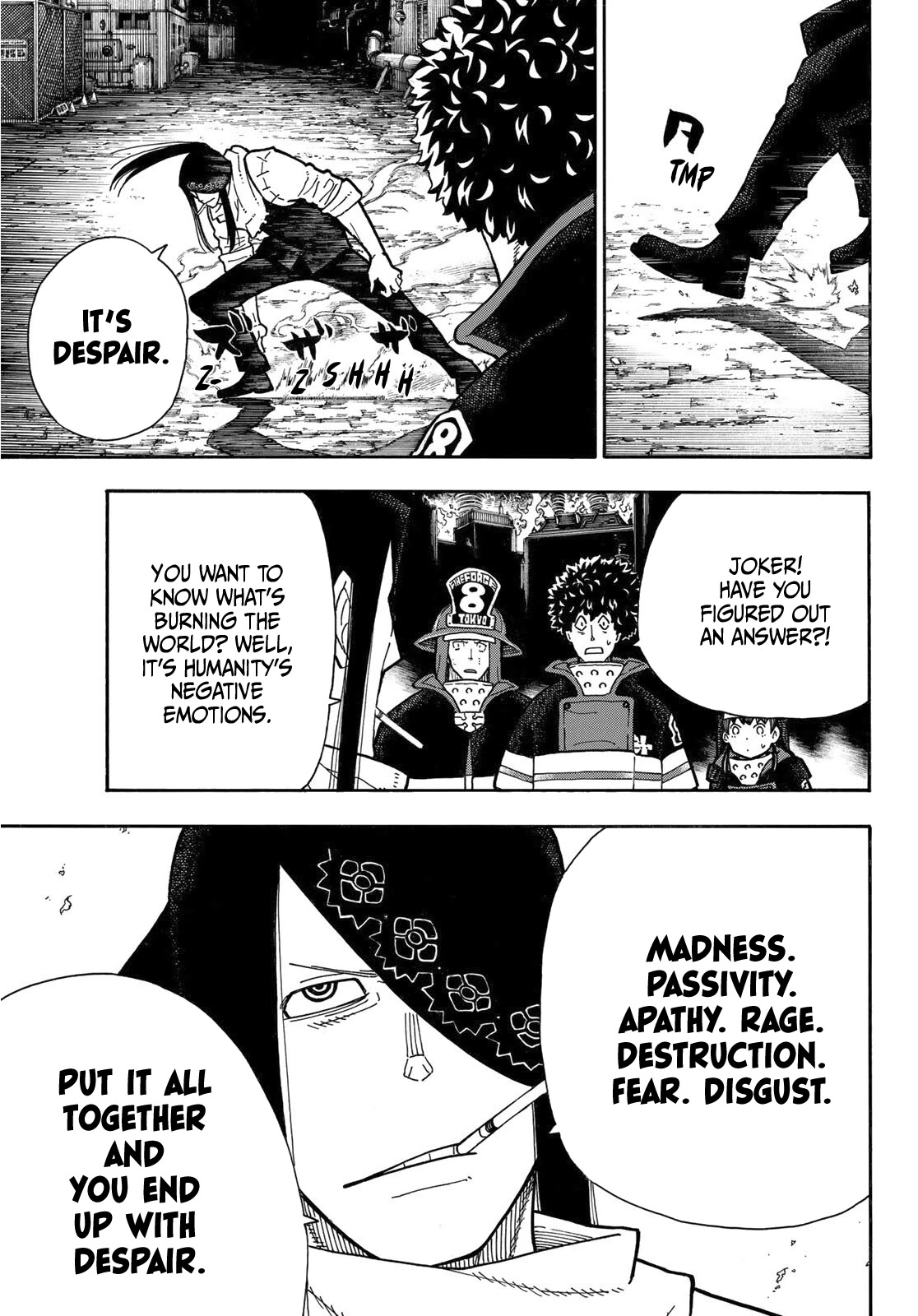 Enen no Shouboutai Chapter 254 page 8 - Chapter 254: The Whereabouts of Hope