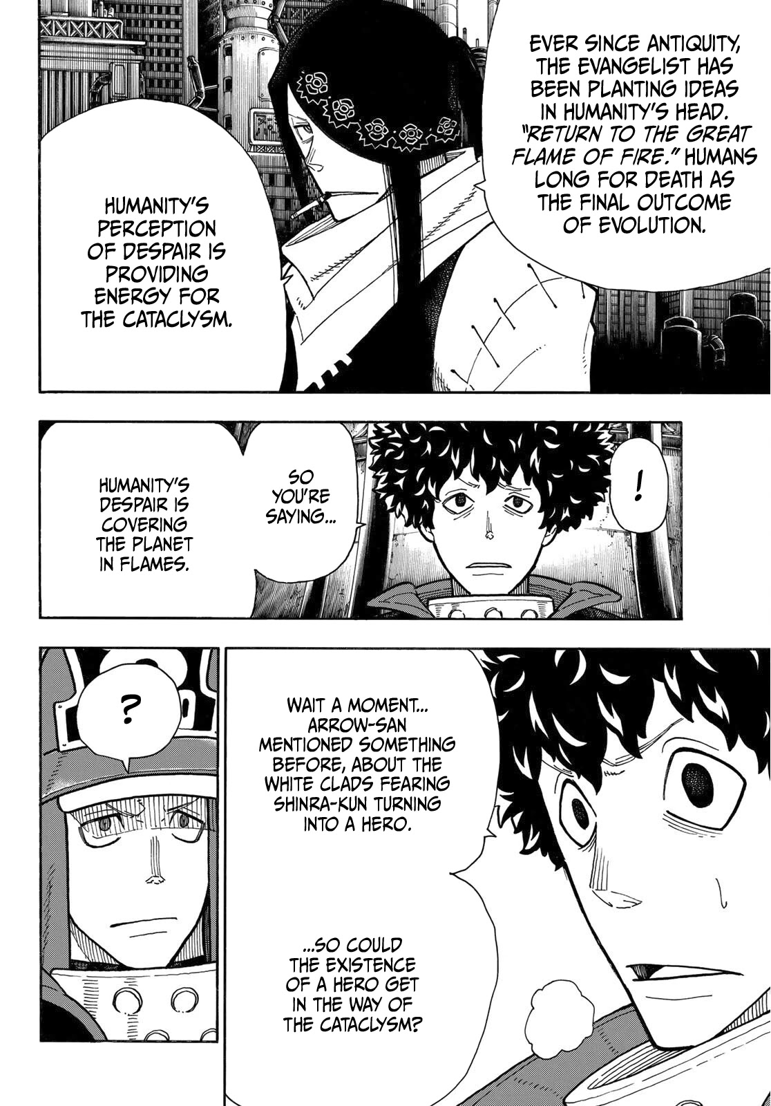Enen no Shouboutai Chapter 254 page 9 - Chapter 254: The Whereabouts of Hope