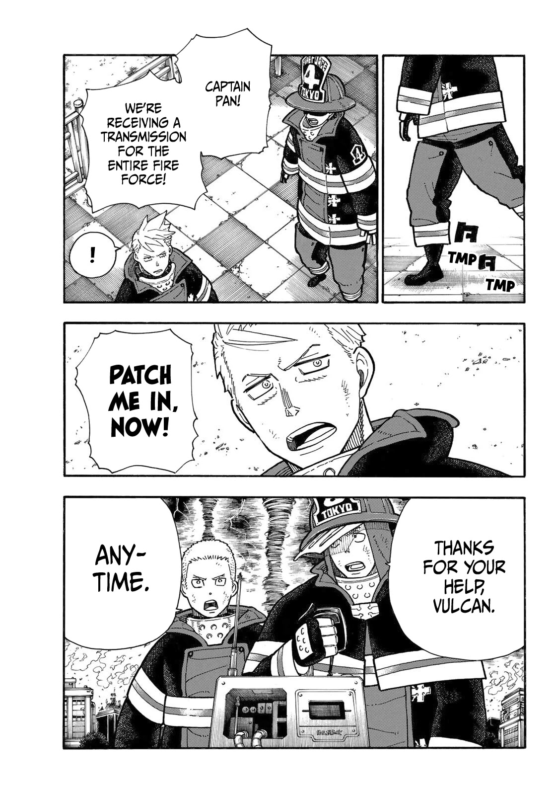 Enen no Shouboutai Chapter 255 page 8 - Chapter 255: The Seventh Pillar