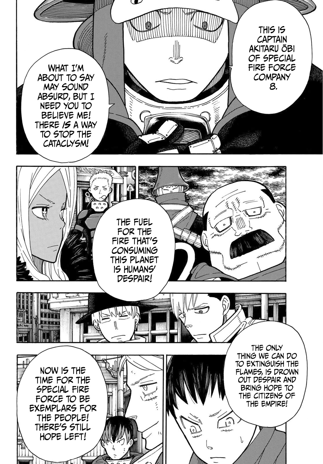 Enen no Shouboutai Chapter 255 page 9 - Chapter 255: The Seventh Pillar