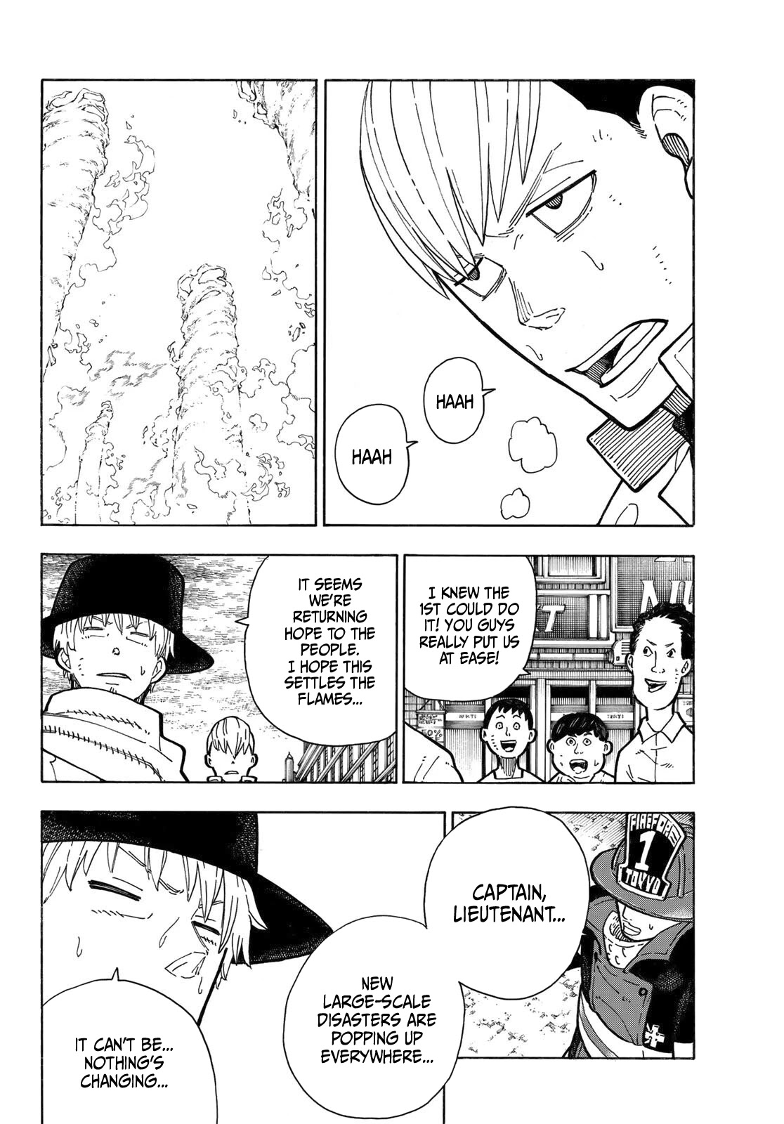 Enen no Shouboutai Chapter 256 page 19 - Chapter 256: The Illusive Reunion