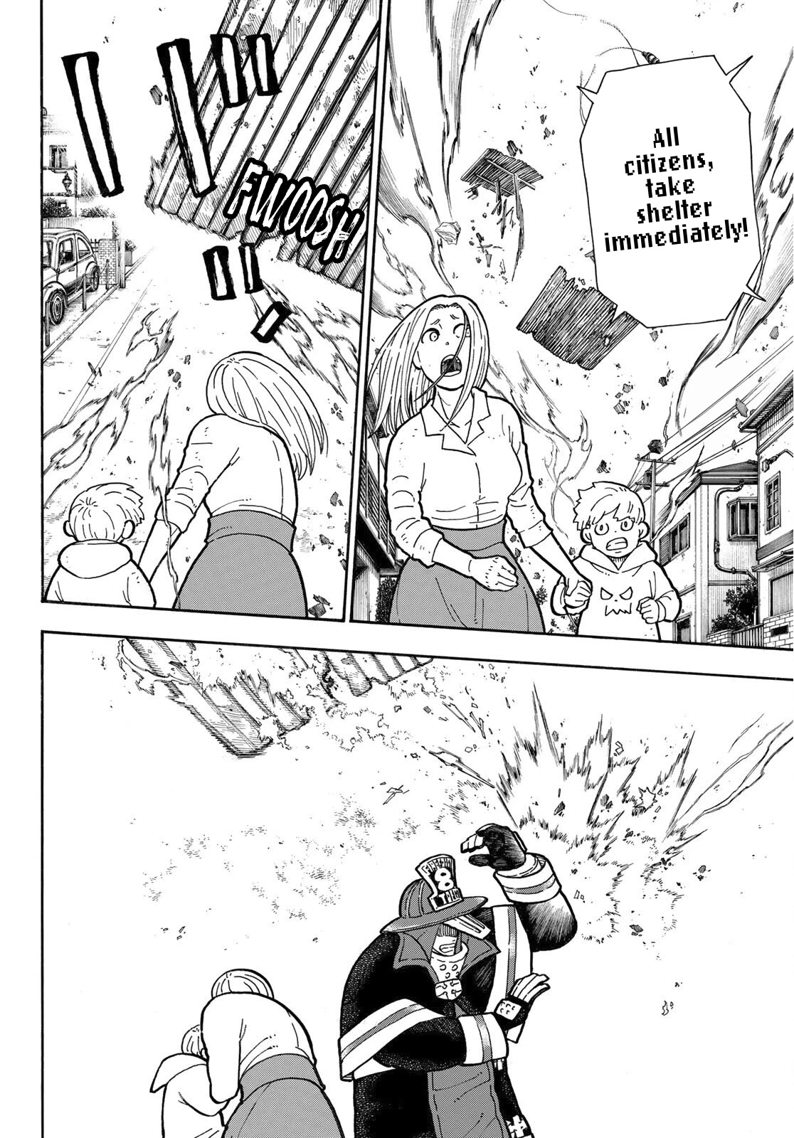 Enen no Shouboutai Chapter 256 page 3 - Chapter 256: The Illusive Reunion