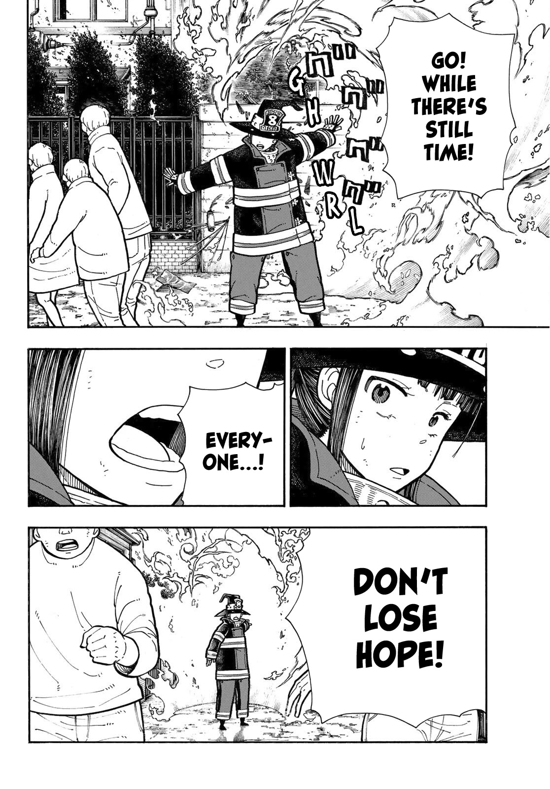 Enen no Shouboutai Chapter 256 page 5 - Chapter 256: The Illusive Reunion
