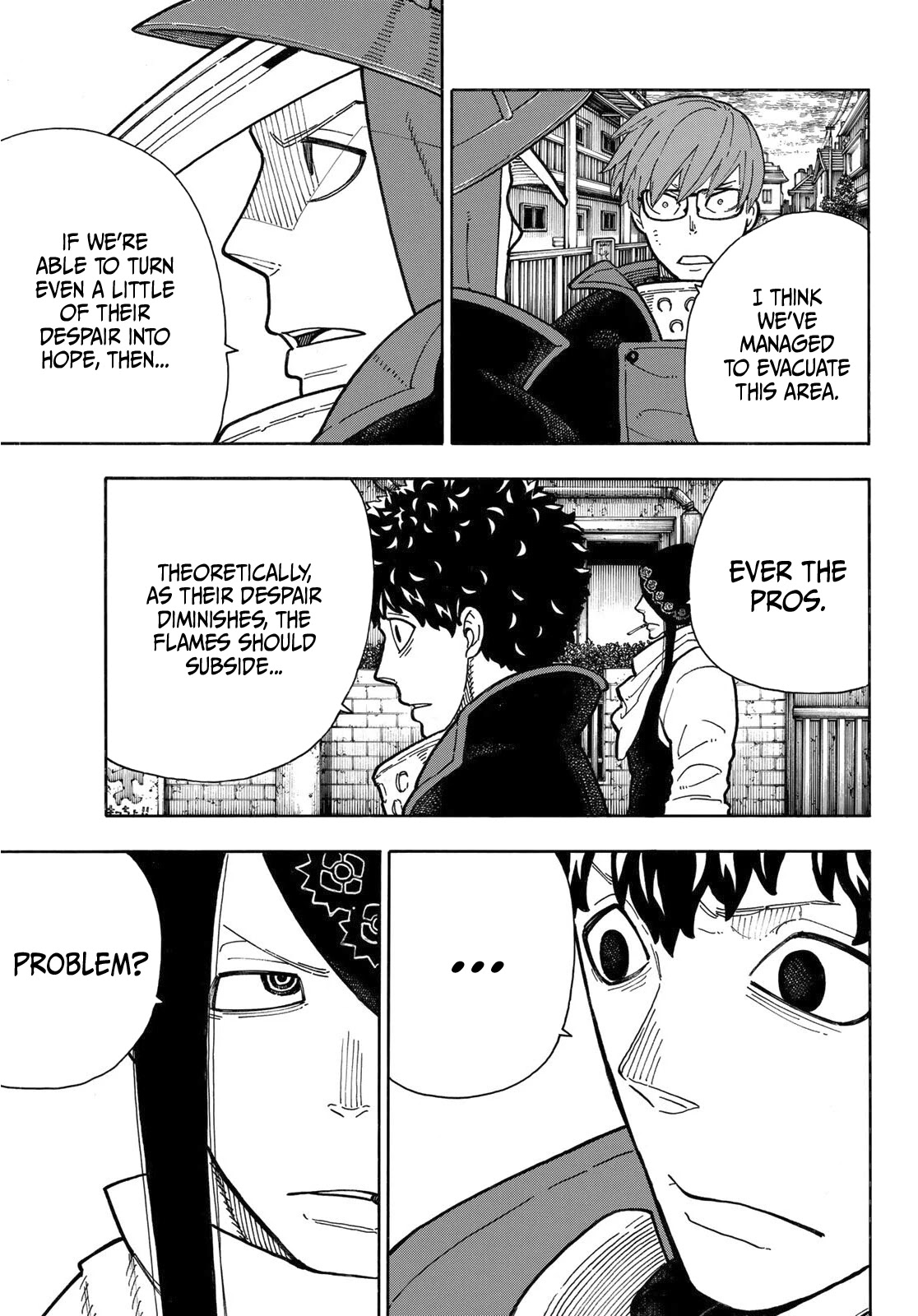 Enen no Shouboutai Chapter 256 page 6 - Chapter 256: The Illusive Reunion