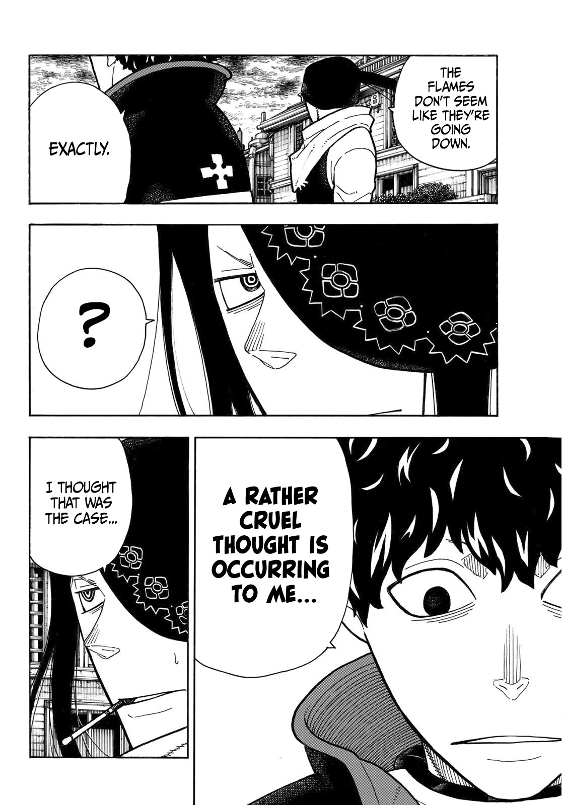 Enen no Shouboutai Chapter 256 page 7 - Chapter 256: The Illusive Reunion