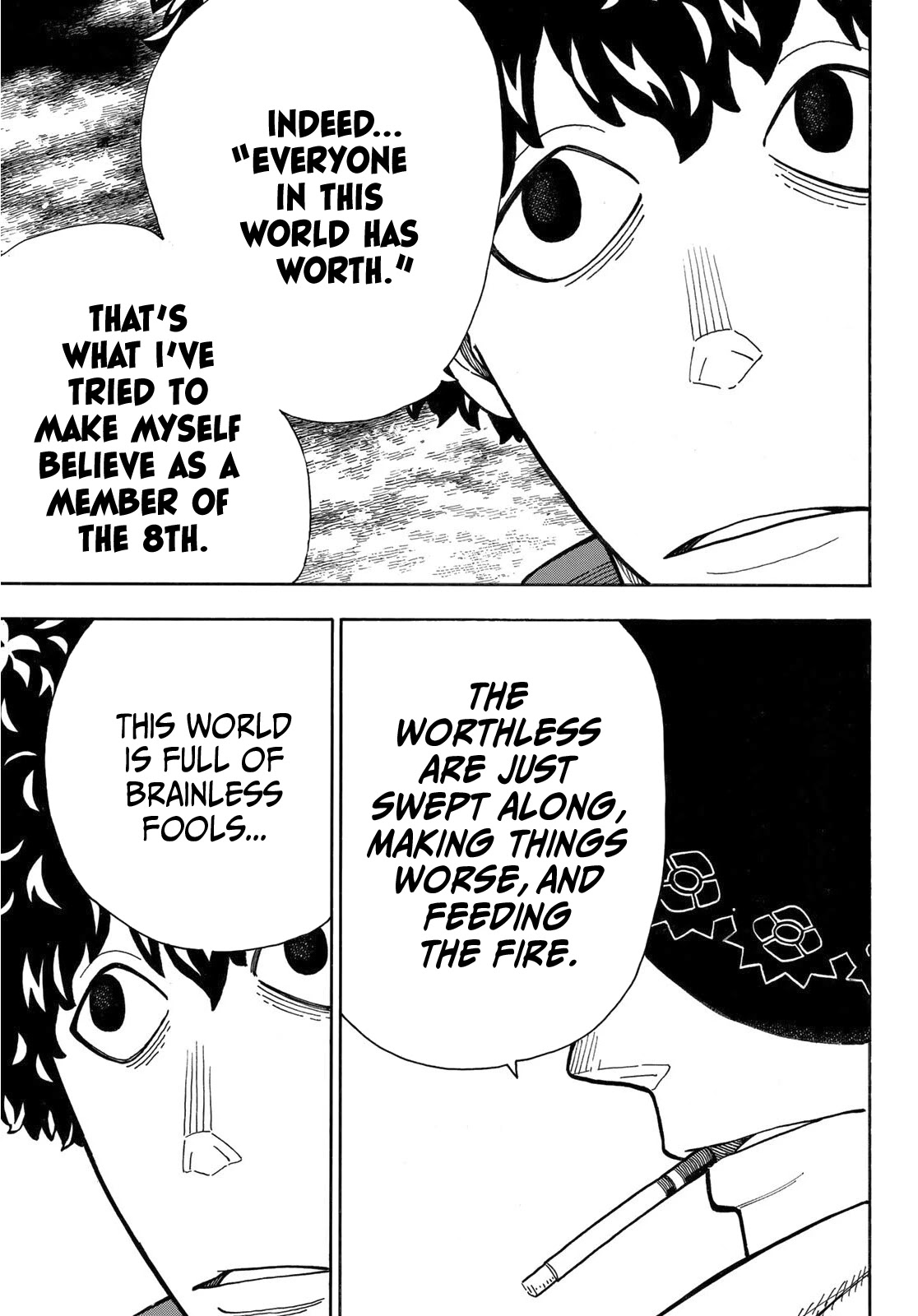 Enen no Shouboutai Chapter 256 page 8 - Chapter 256: The Illusive Reunion