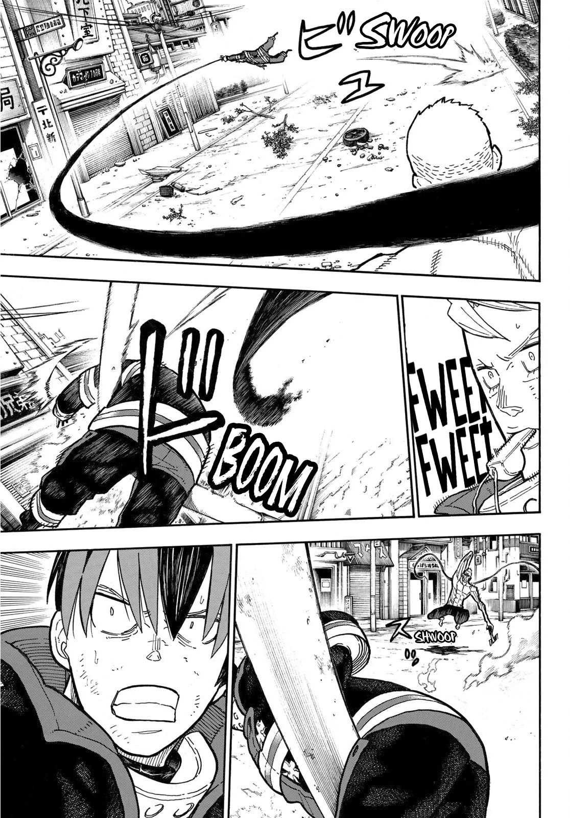 Enen no Shouboutai Chapter 257 page 16 - Chapter 257: The Bastard Incarnation of Hot-Blooded Despair
