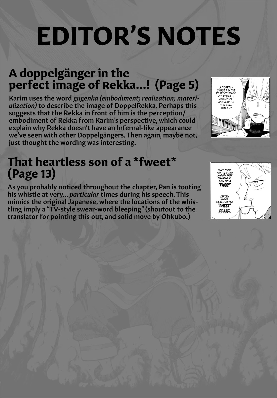 Enen no Shouboutai Chapter 257 page 22 - Chapter 257: The Bastard Incarnation of Hot-Blooded Despair