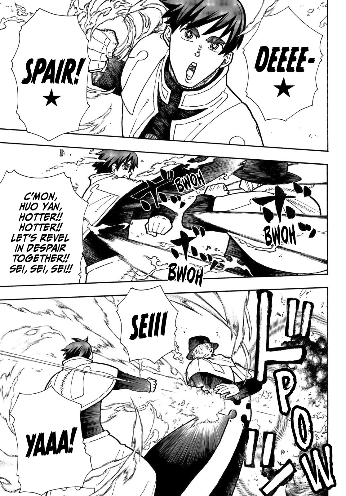 Enen no Shouboutai Chapter 257 page 8 - Chapter 257: The Bastard Incarnation of Hot-Blooded Despair