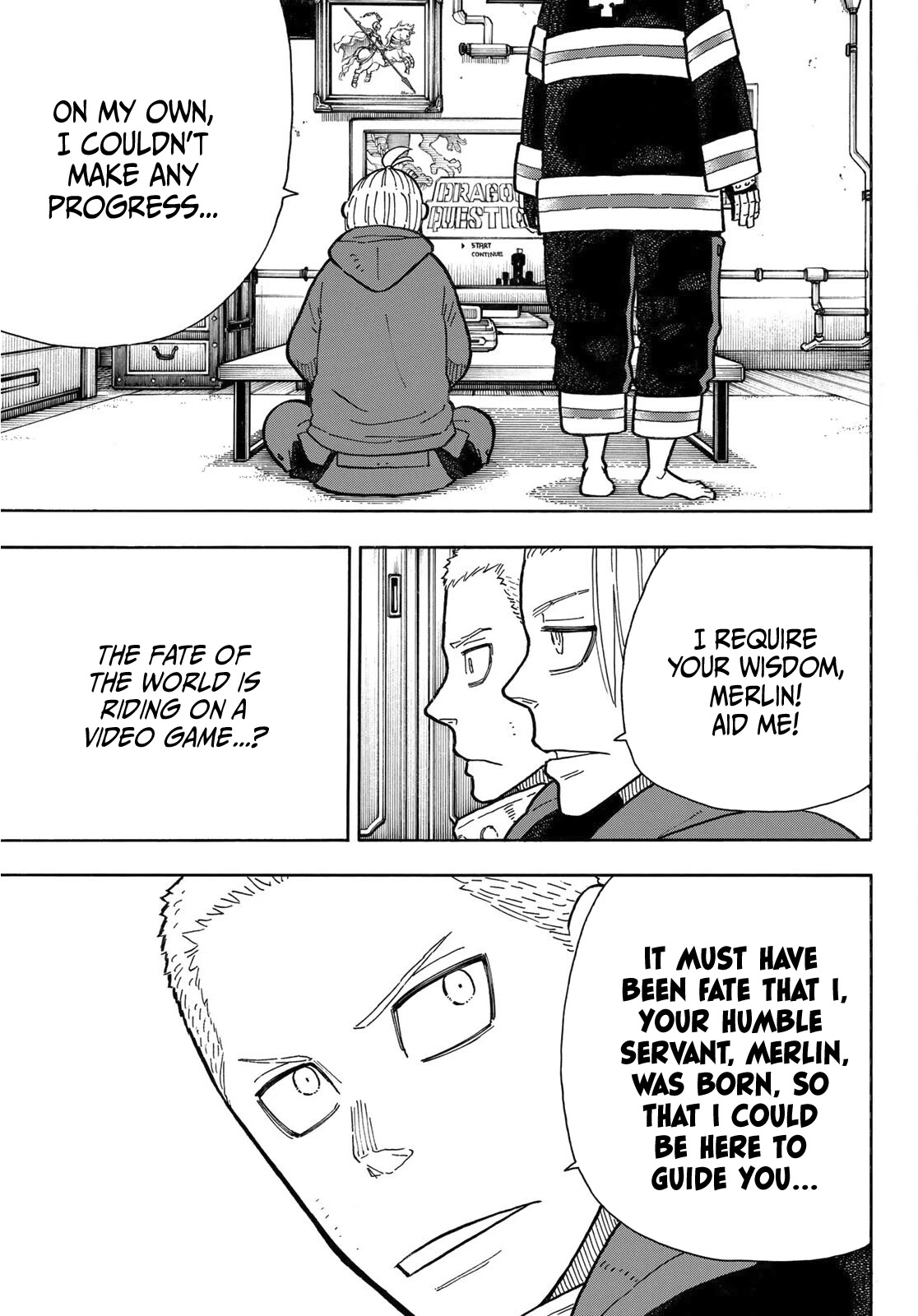 Enen no Shouboutai Chapter 258 page 12 - Chapter 258: The Trial to Save the World