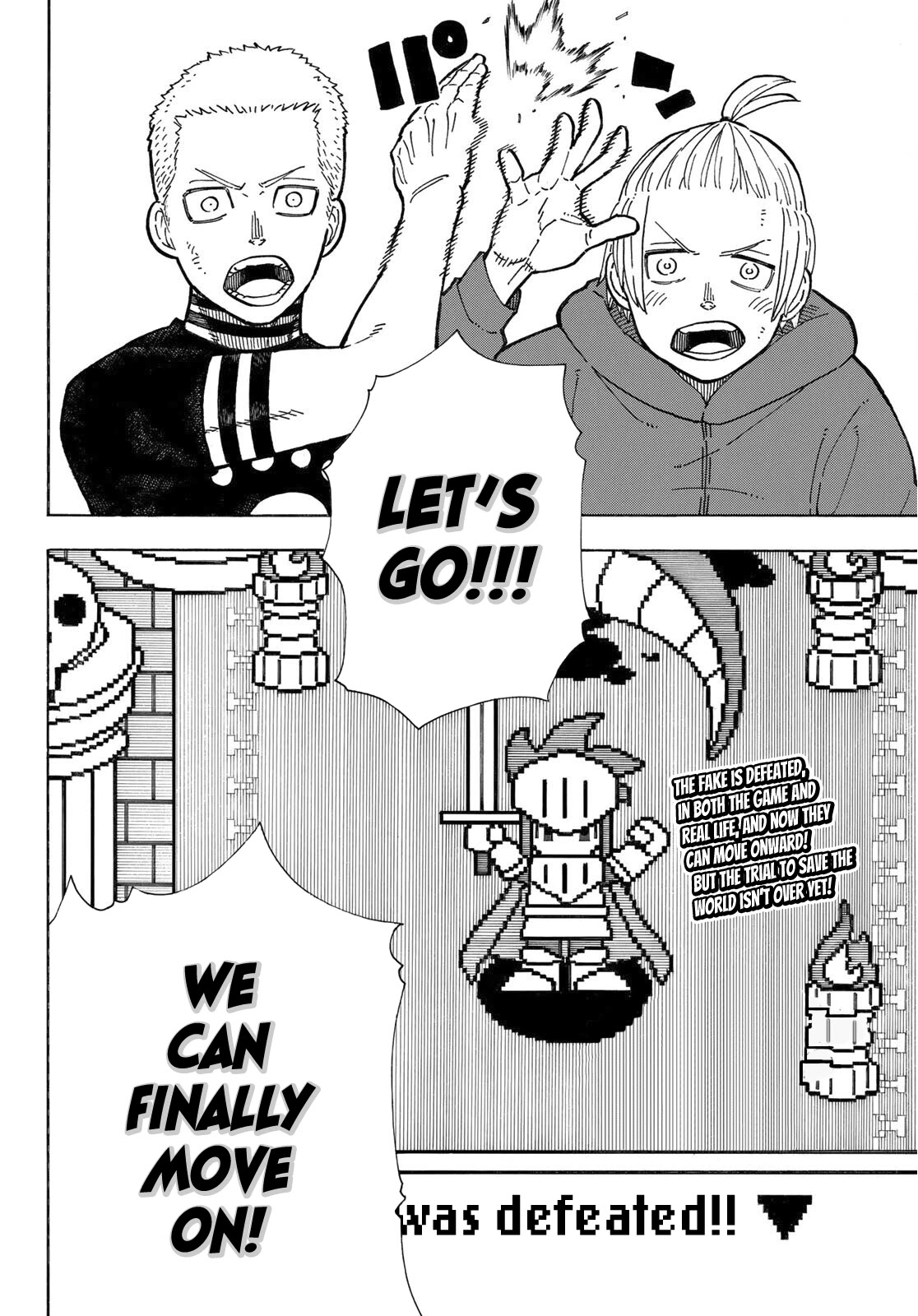Enen no Shouboutai Chapter 258 page 21 - Chapter 258: The Trial to Save the World