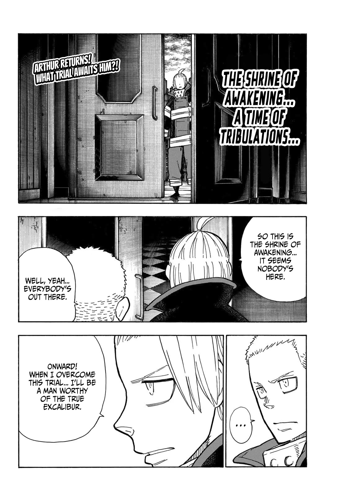 Enen no Shouboutai Chapter 258 page 3 - Chapter 258: The Trial to Save the World