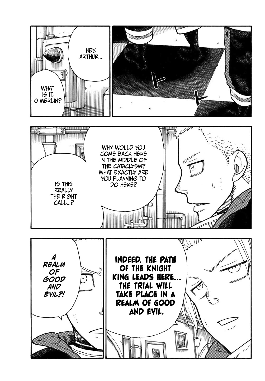 Enen no Shouboutai Chapter 258 page 4 - Chapter 258: The Trial to Save the World