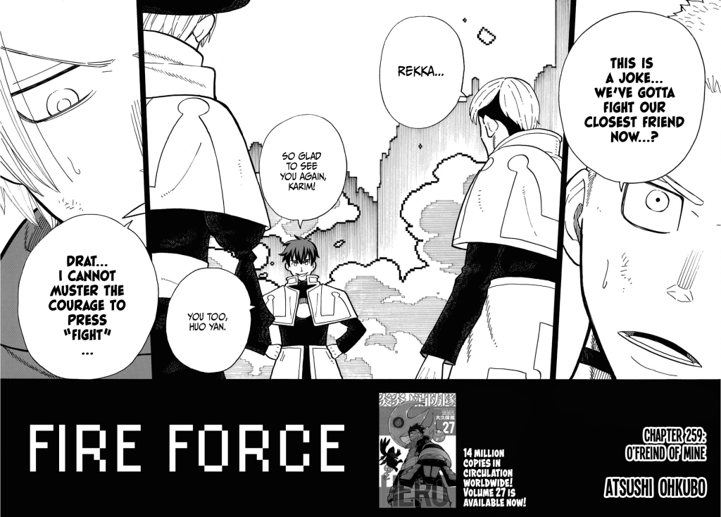 Enen no Shouboutai Chapter 259 page 3 - Chapter 259