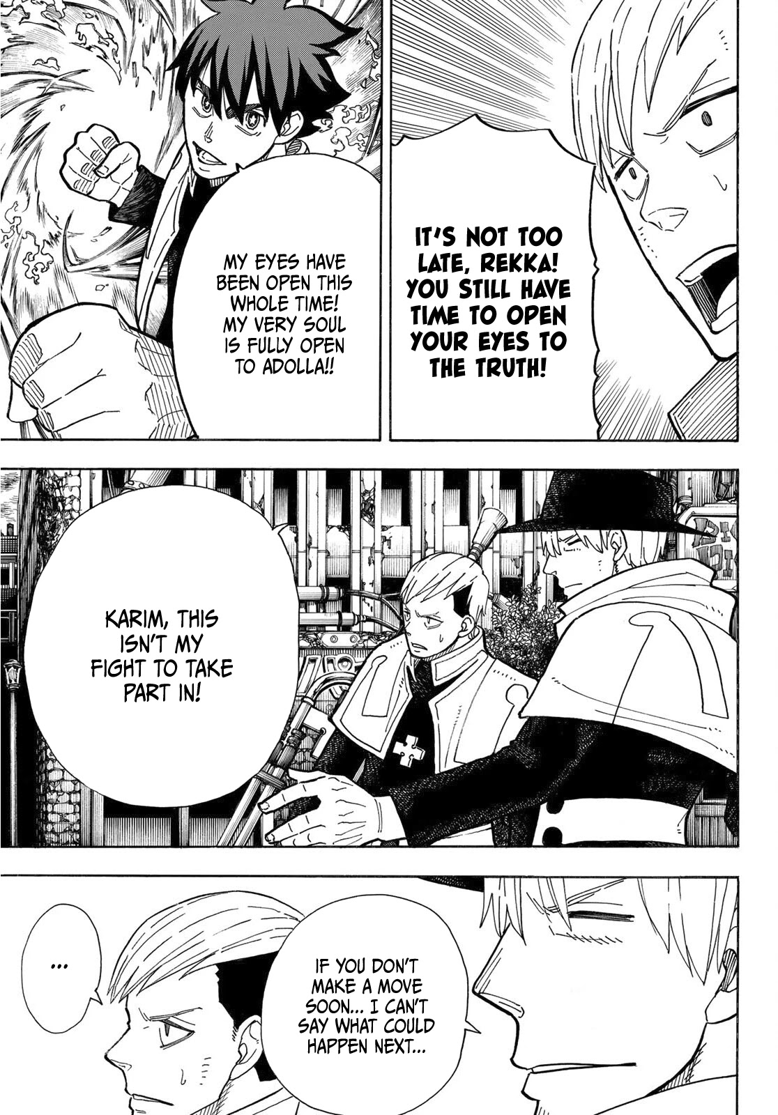 Enen no Shouboutai Chapter 259 page 7 - Chapter 259