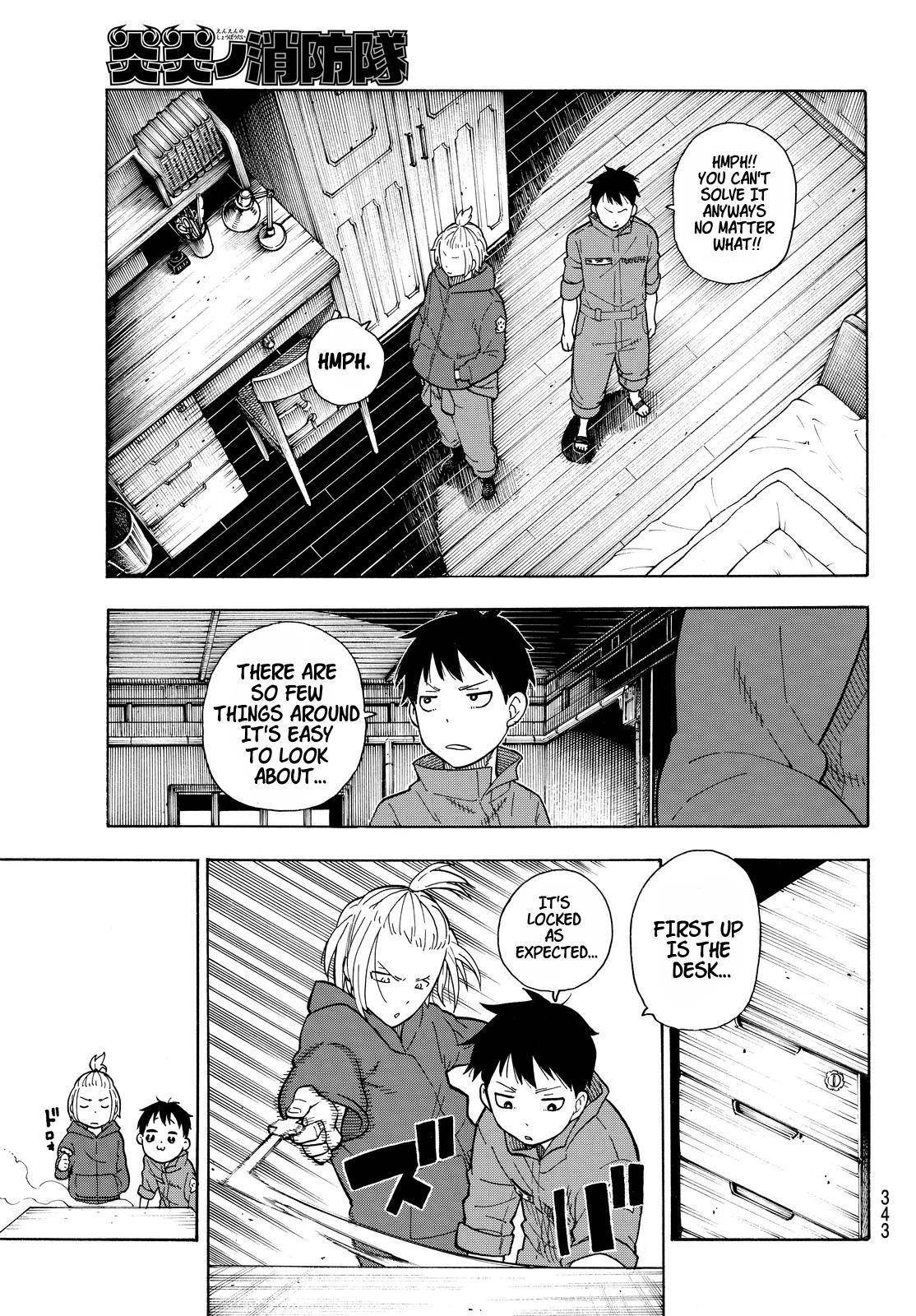 Enen no Shouboutai Chapter 26 page 11 - Chapter 26: The Bug of Flames
