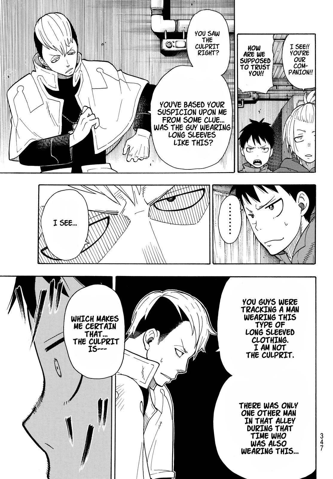 Enen no Shouboutai Chapter 26 page 15 - Chapter 26: The Bug of Flames