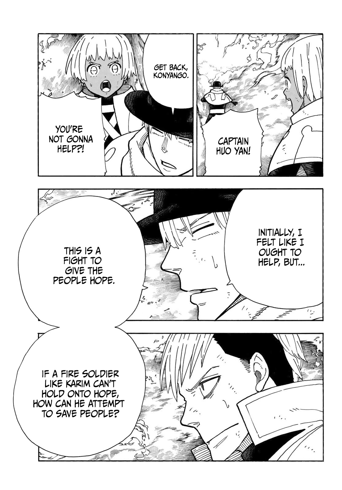 Enen no Shouboutai Chapter 260 page 3 - Chapter 260