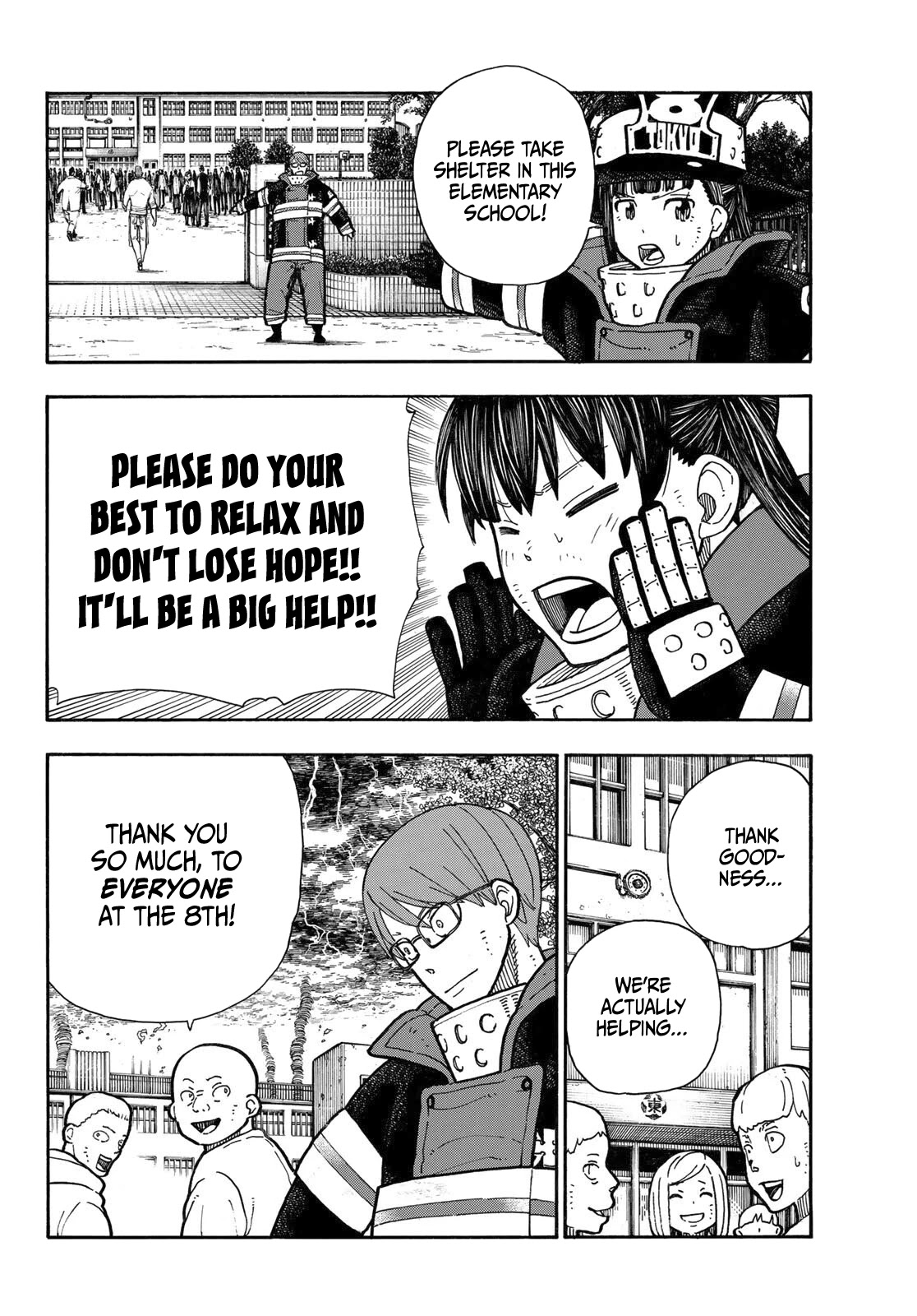 Enen no Shouboutai Chapter 261 page 14 - Chapter 261