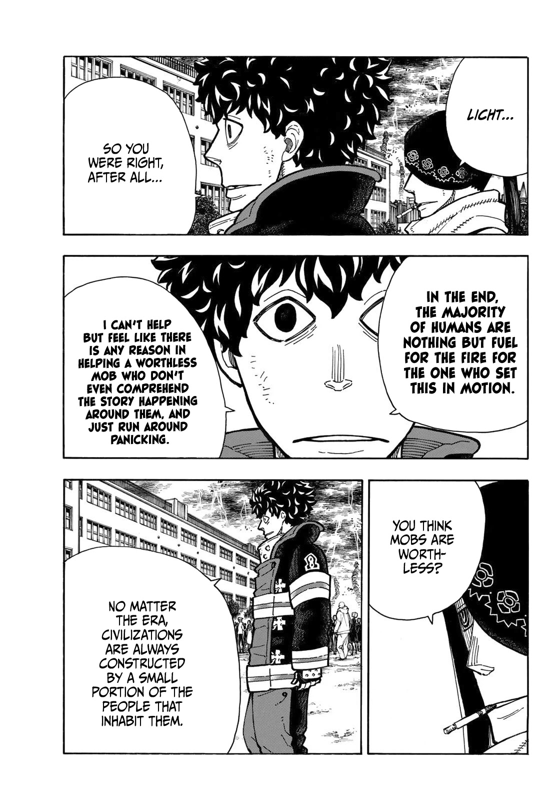 Enen no Shouboutai Chapter 261 page 17 - Chapter 261