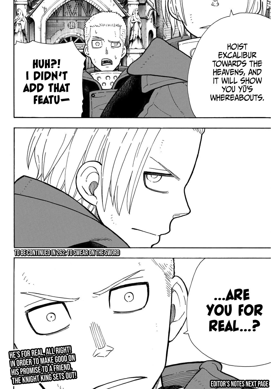 Enen no Shouboutai Chapter 261 page 22 - Chapter 261
