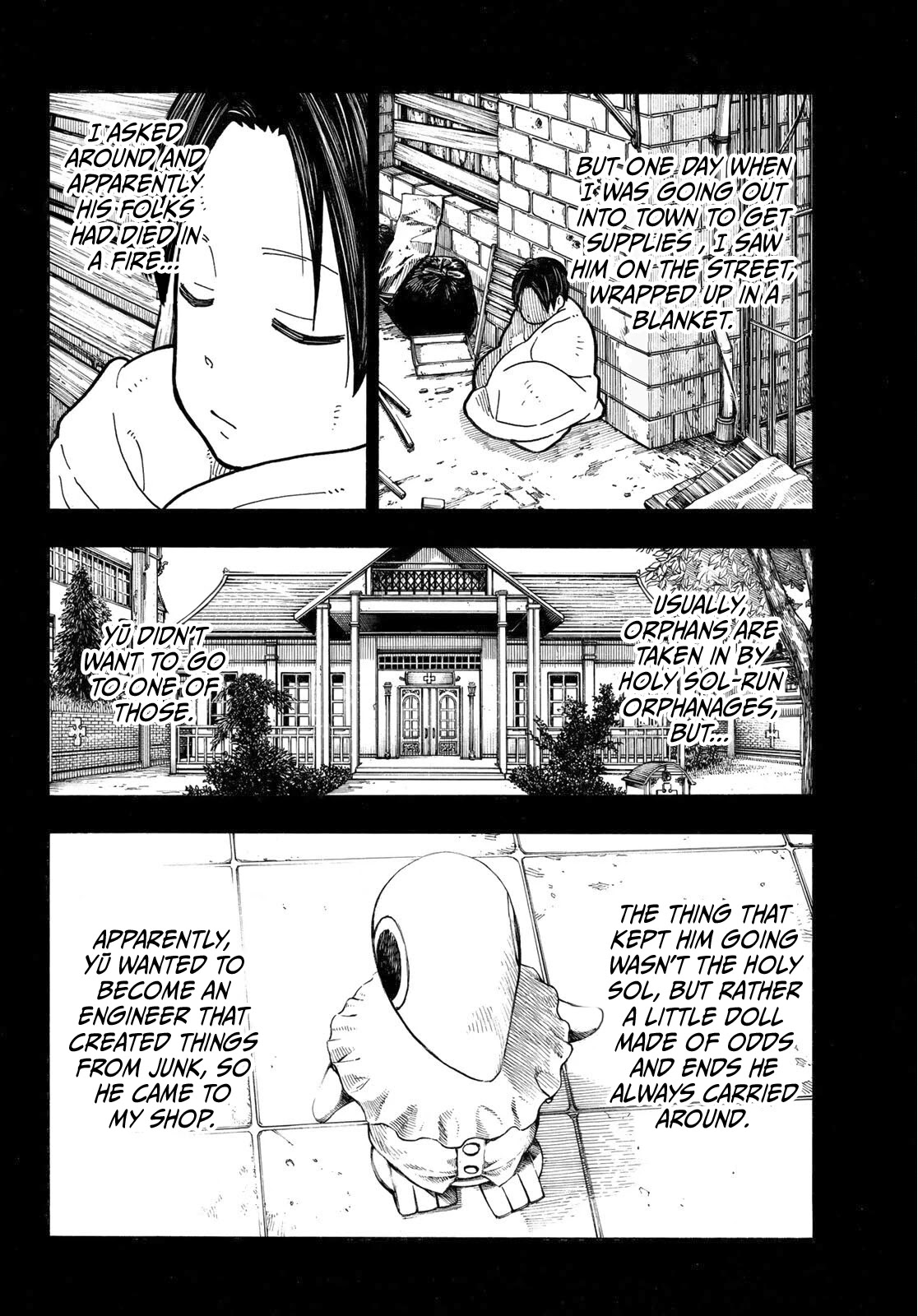 Enen no Shouboutai Chapter 261 page 8 - Chapter 261