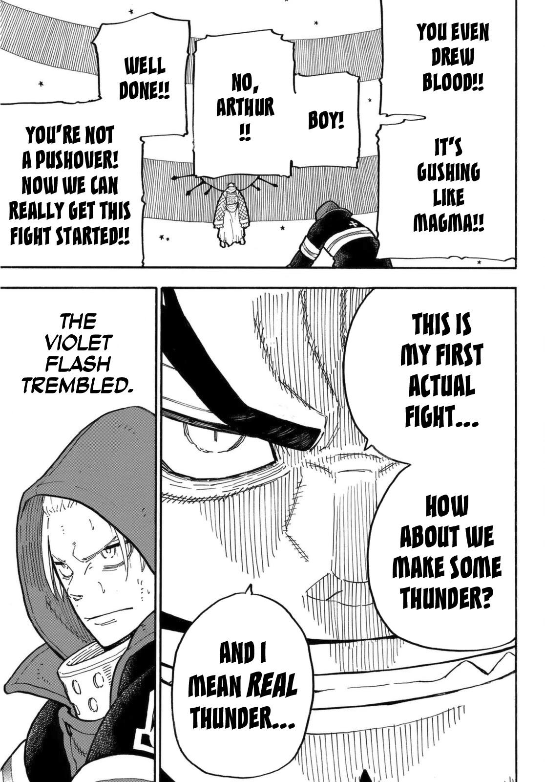 Enen no Shouboutai Chapter 264 page 10 - Chapter 264: He Who Transcends