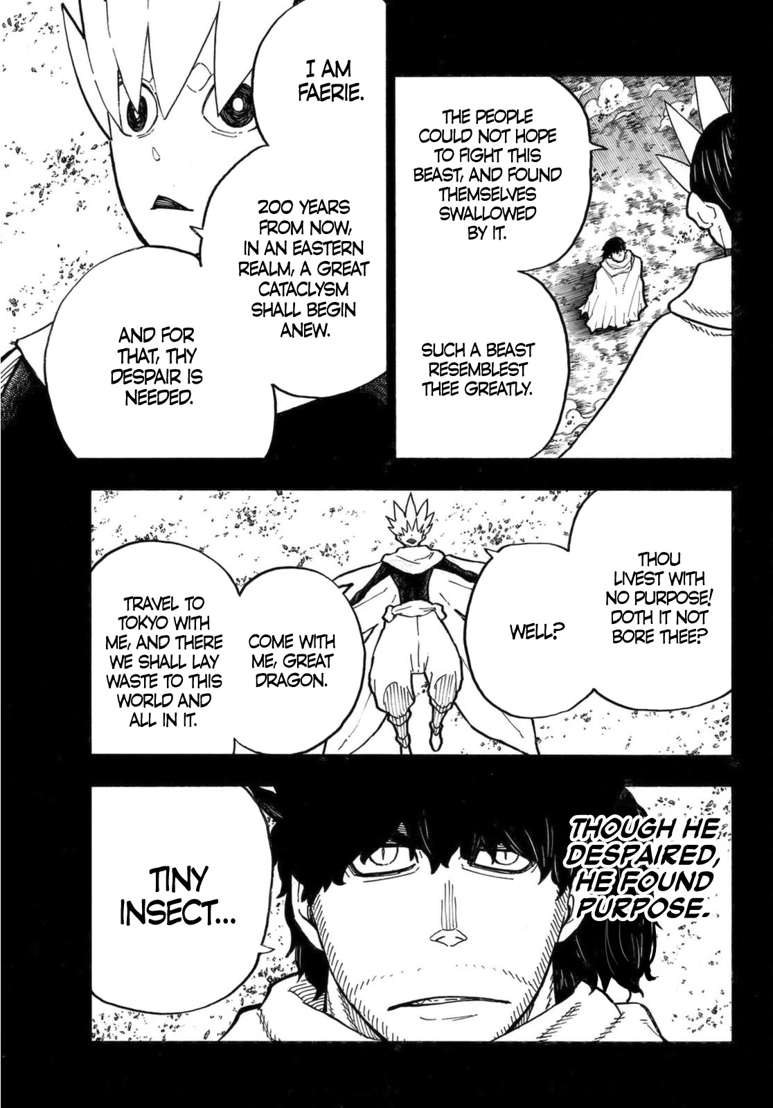Enen no Shouboutai Chapter 264 page 8 - Chapter 264: He Who Transcends