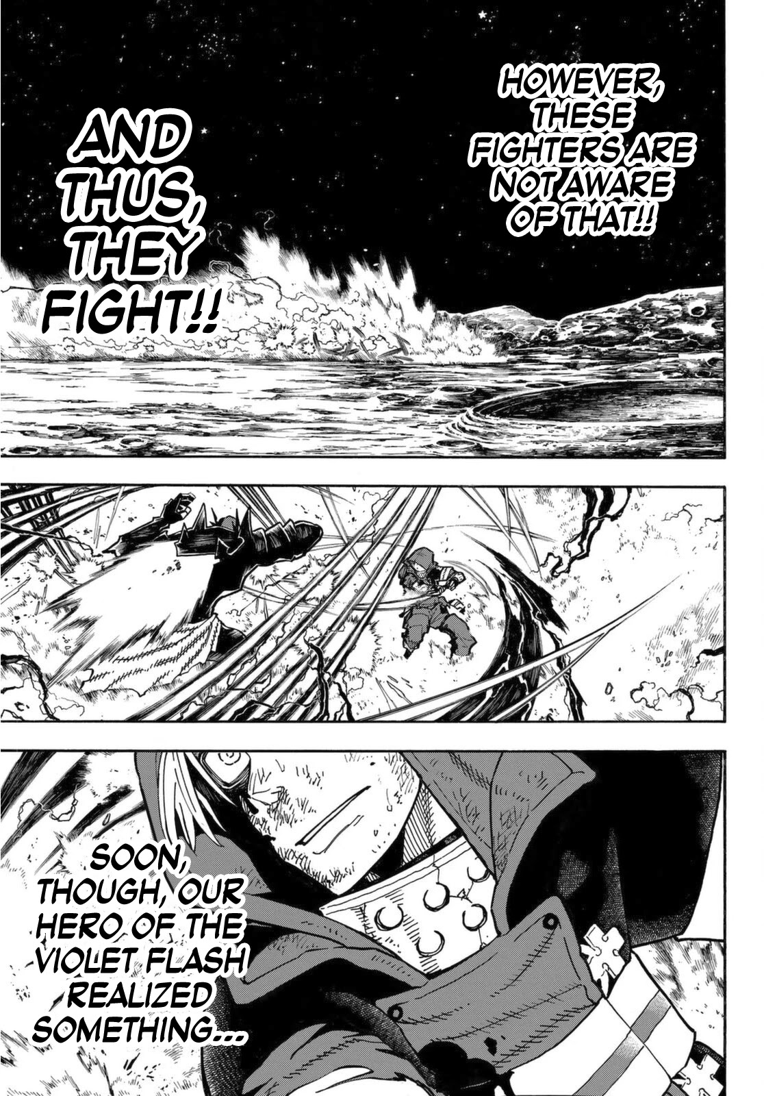 Enen no Shouboutai Chapter 267 page 11 - Chapter 267: Space Knight