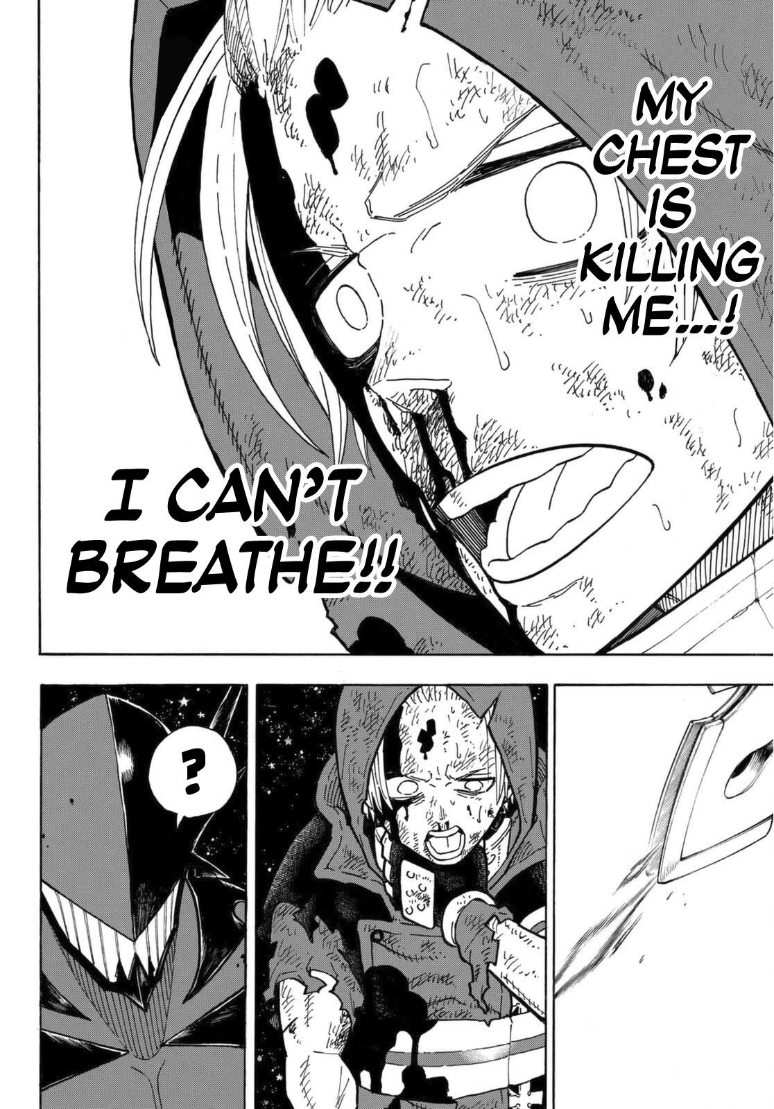 Enen no Shouboutai Chapter 267 page 12 - Chapter 267: Space Knight
