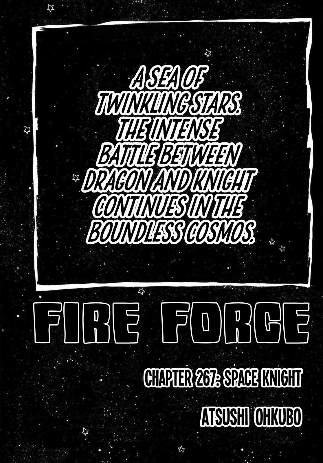 Enen no Shouboutai Chapter 267 page 3 - Chapter 267: Space Knight