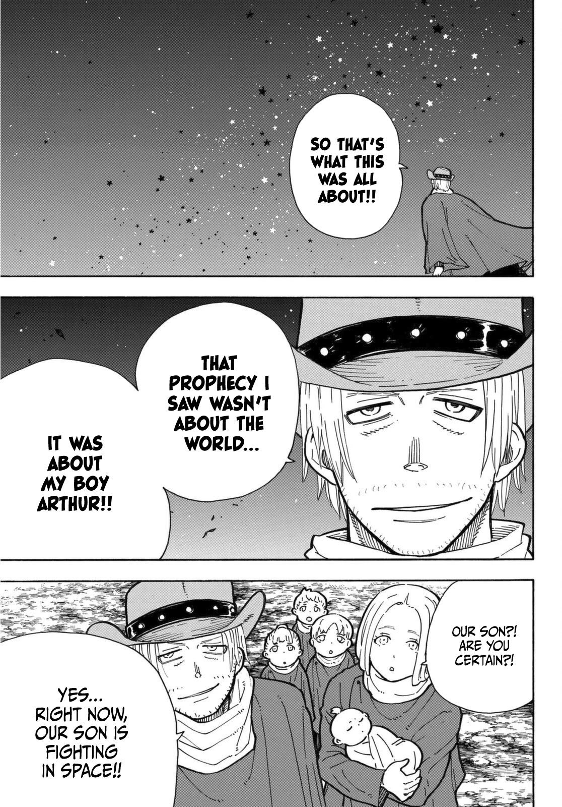 Enen no Shouboutai Chapter 267 page 5 - Chapter 267: Space Knight