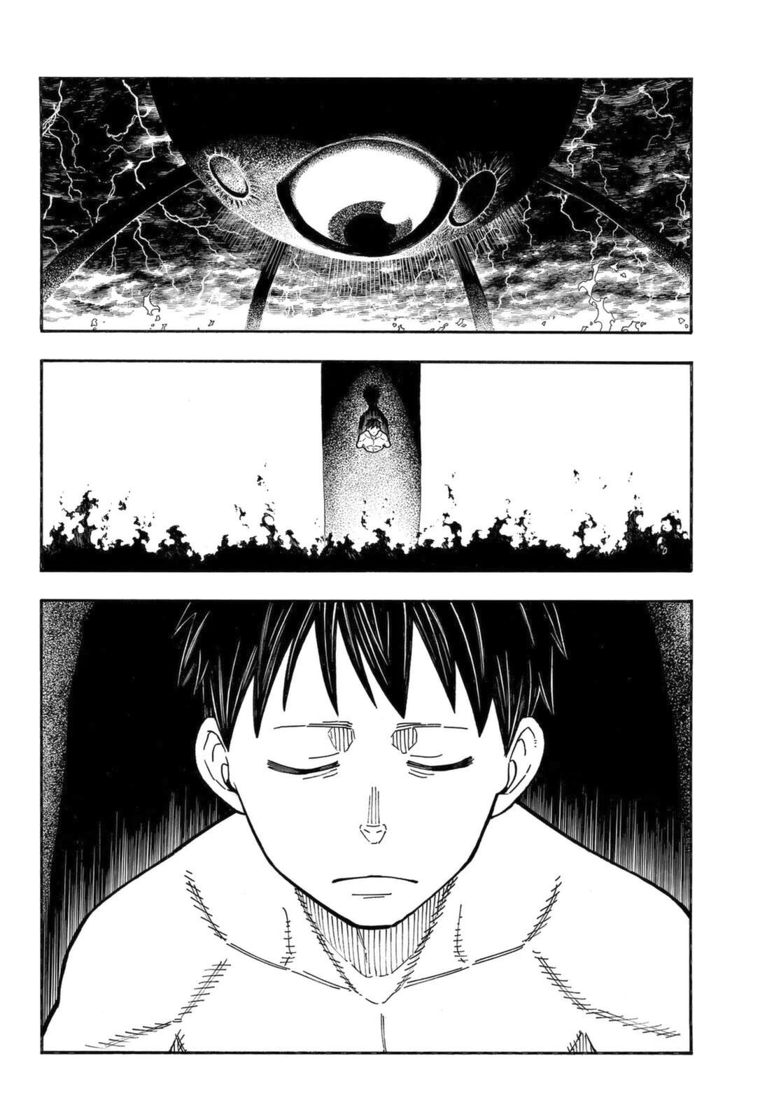 Enen no Shouboutai Chapter 268 page 18 - Chapter 268: The Knight King's Battle Armor