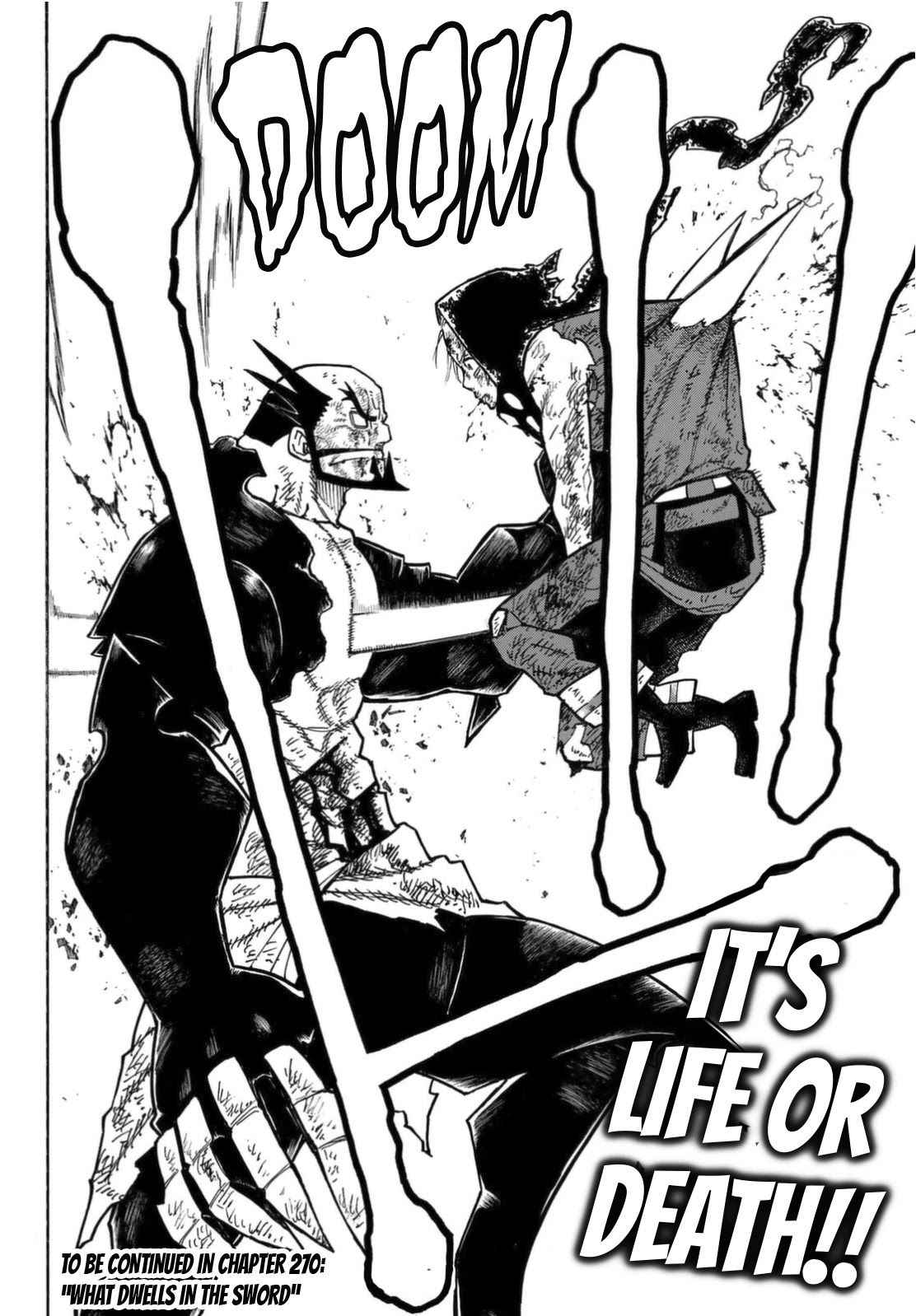 Enen no Shouboutai Chapter 269 page 17 - Chapter 269: Names Carved in Stone